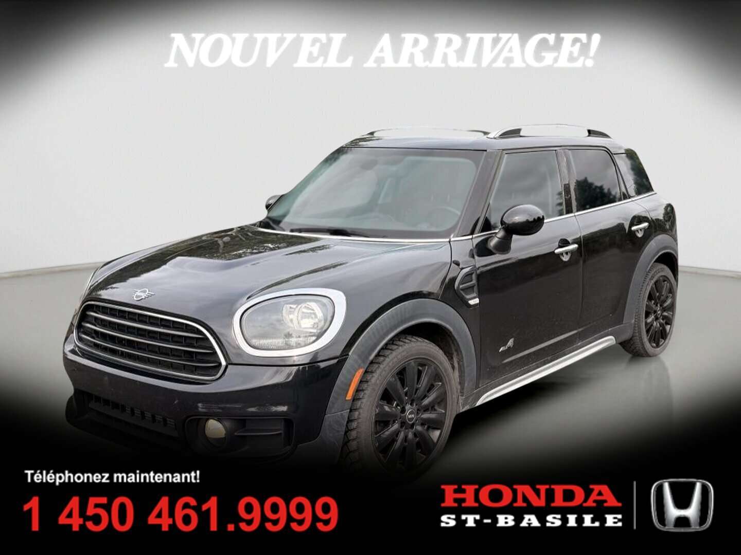 2019 MINI Countryman ALL4 + CUIR + TOIT PANORAMIQUE + NAVIGATION + JAMA