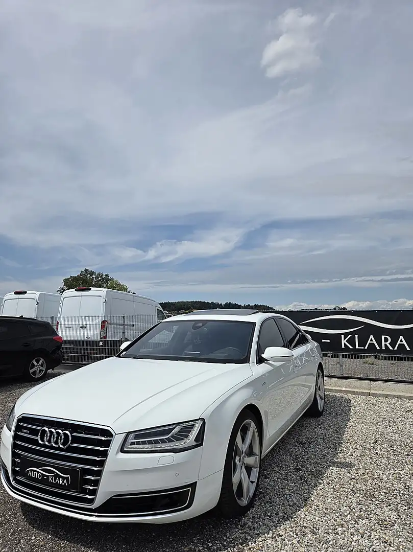 Audi A8 4,2 TDI quattro Tiptronic *Matrix* Solardach * ... Weiß - 2