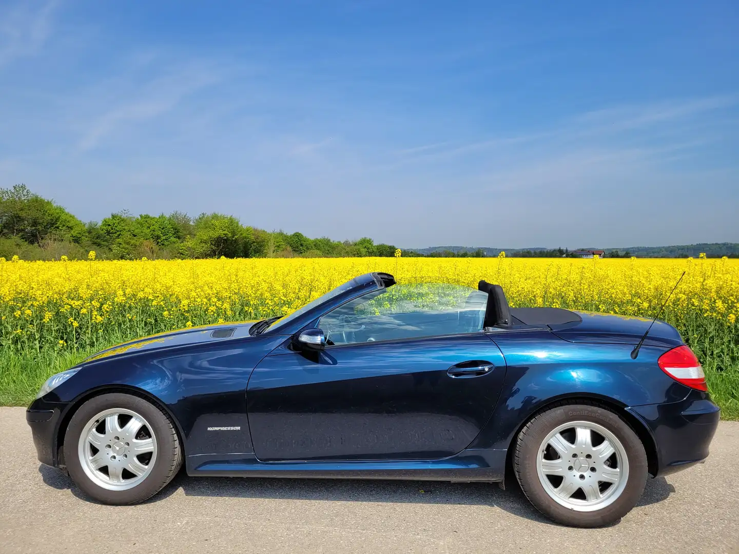 Mercedes-Benz SLK R 171 200 Kompressor Blauw - 2