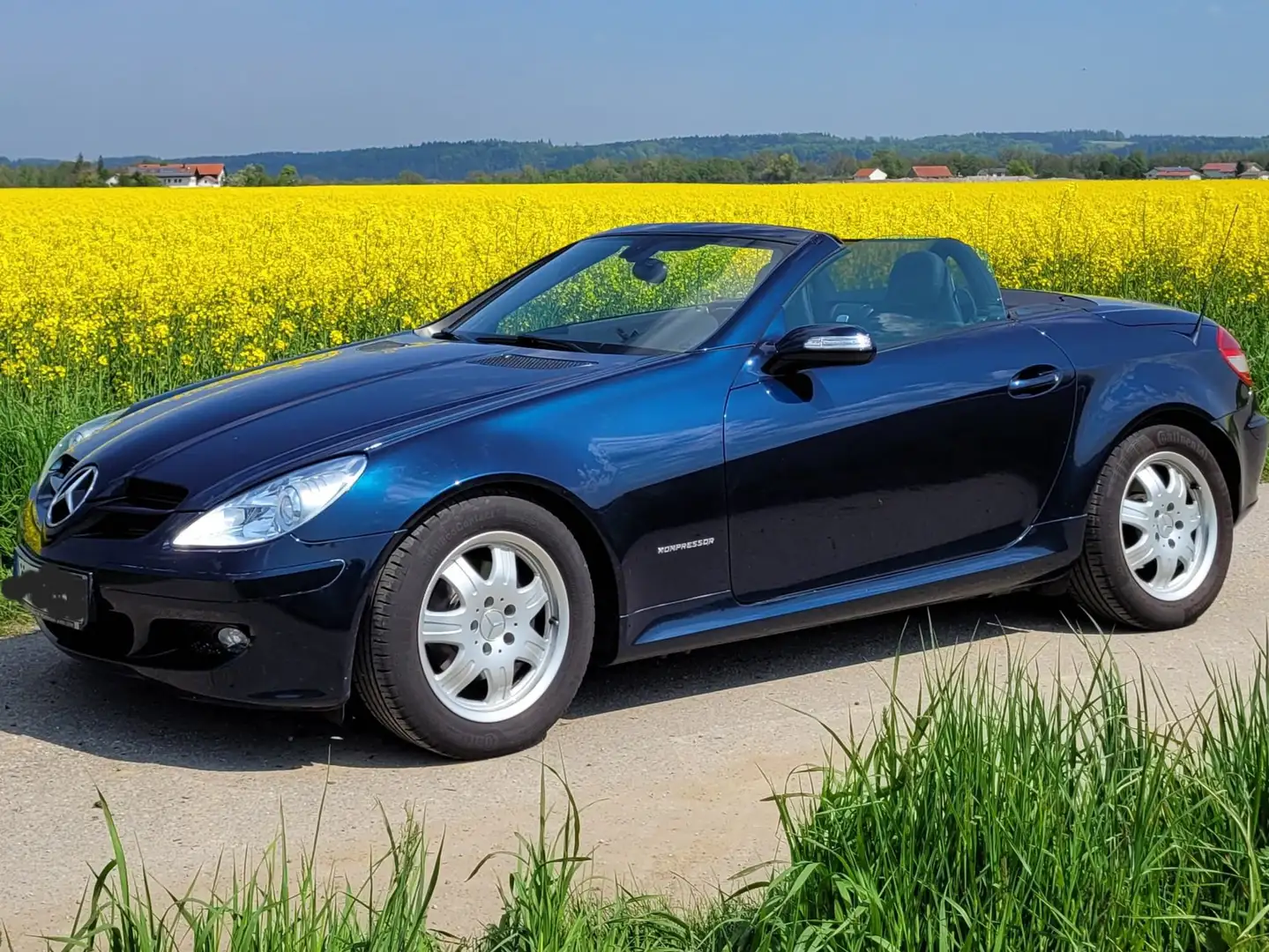 Mercedes-Benz SLK R 171 200 Kompressor Blauw - 1