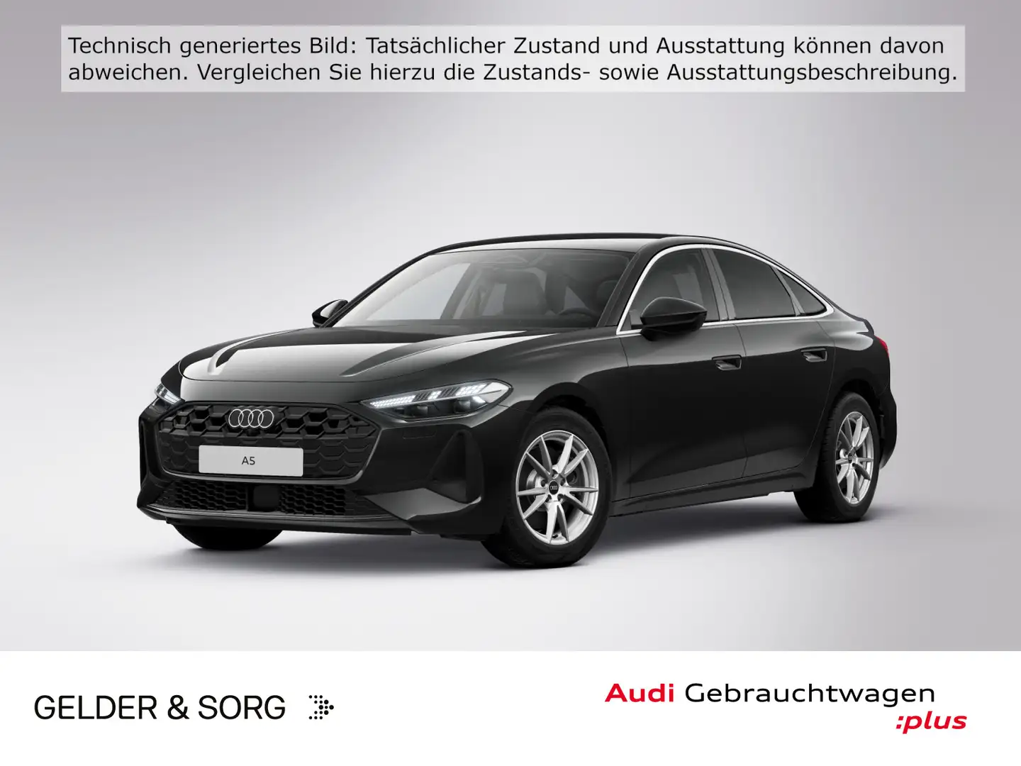 Audi A5 40 TDI qu. AHK*Matrix*Virtual*360° Schwarz - 1