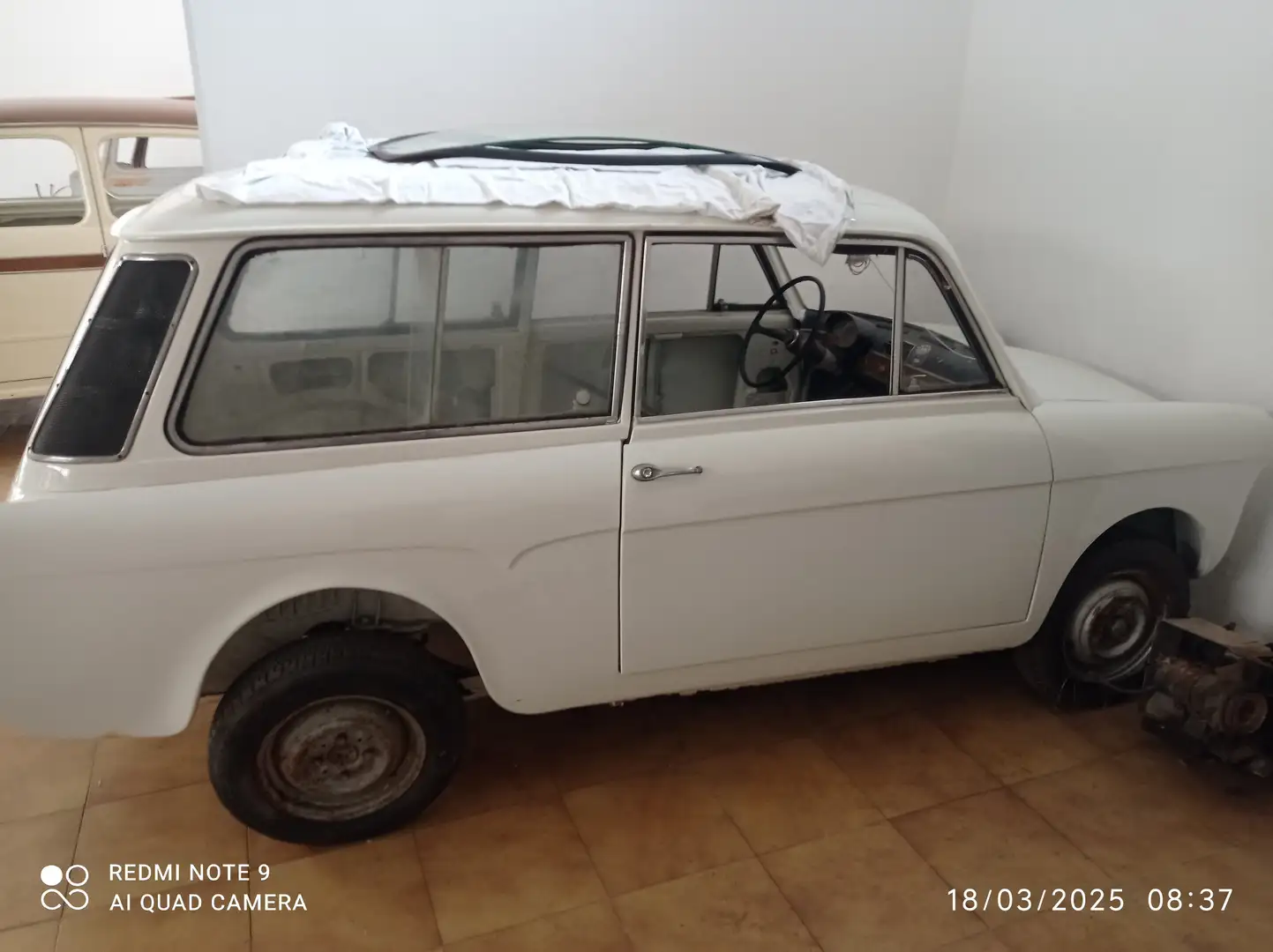 Fiat 500 Bianchina Белый - 2