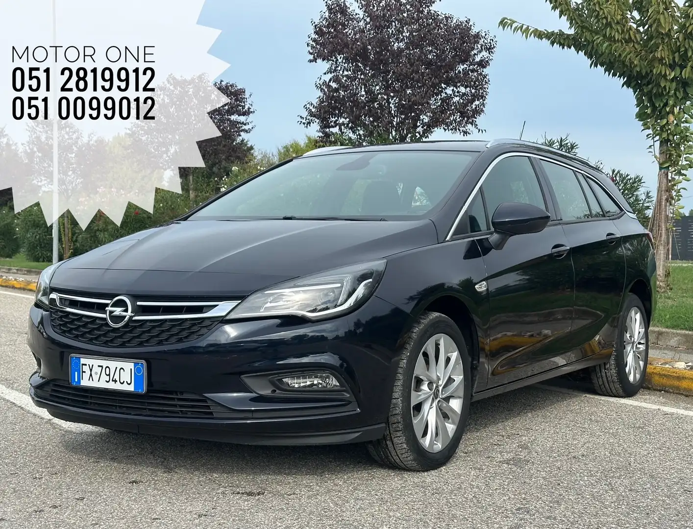 Opel Astra Sports Tourer 1.4 ecoM 110cv Dynamic Nero - 1