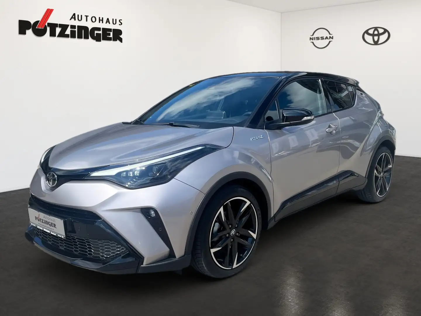 Toyota C-HR 2.0 Hybrid GR Sport,Nav,LED,DAB,JBL,Kamera, Plateado - 1