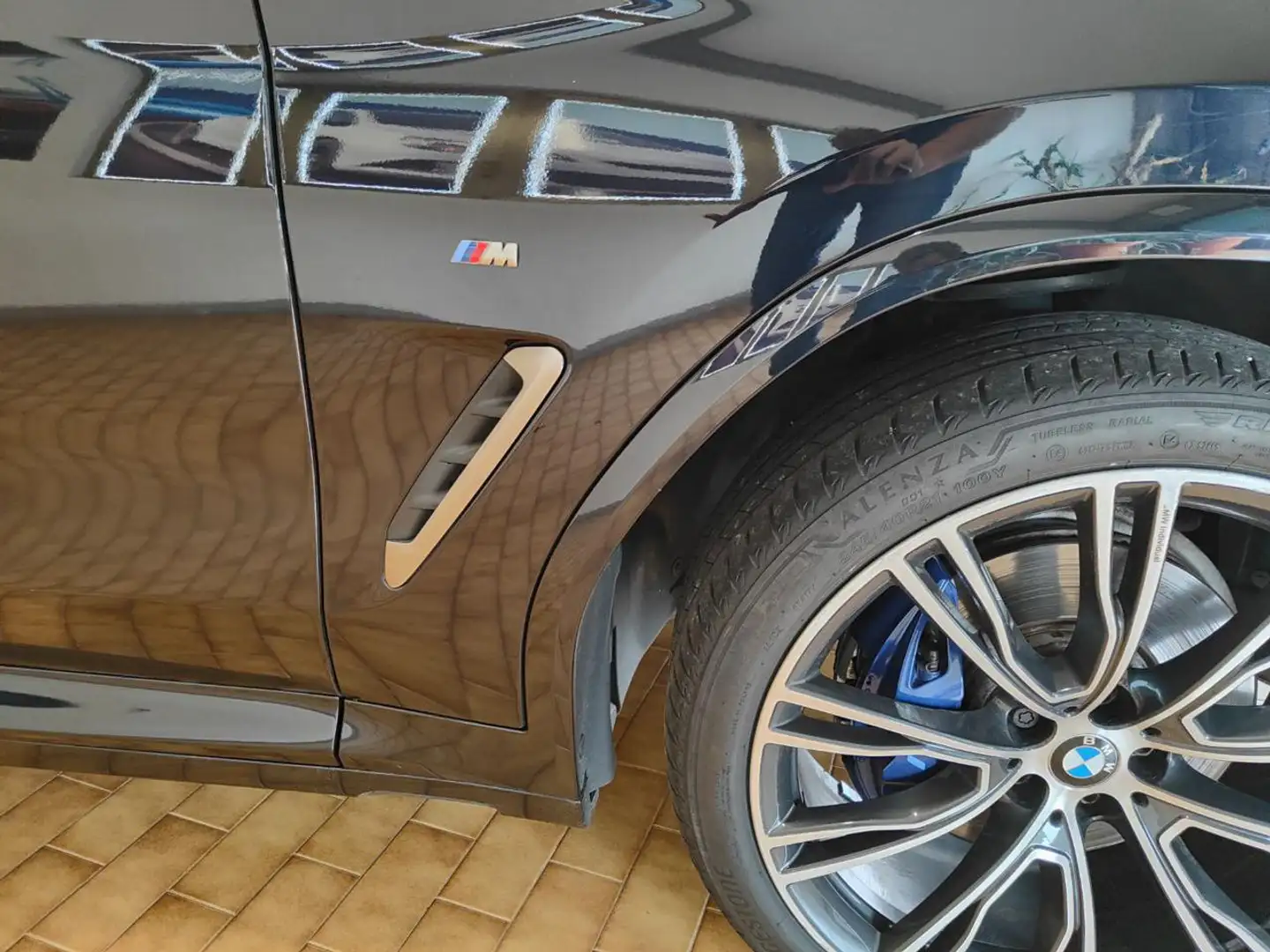 BMW X4 M40d 3.0 DA 351 CV GARANZIA FINO A 5 ANNI Nero - 2