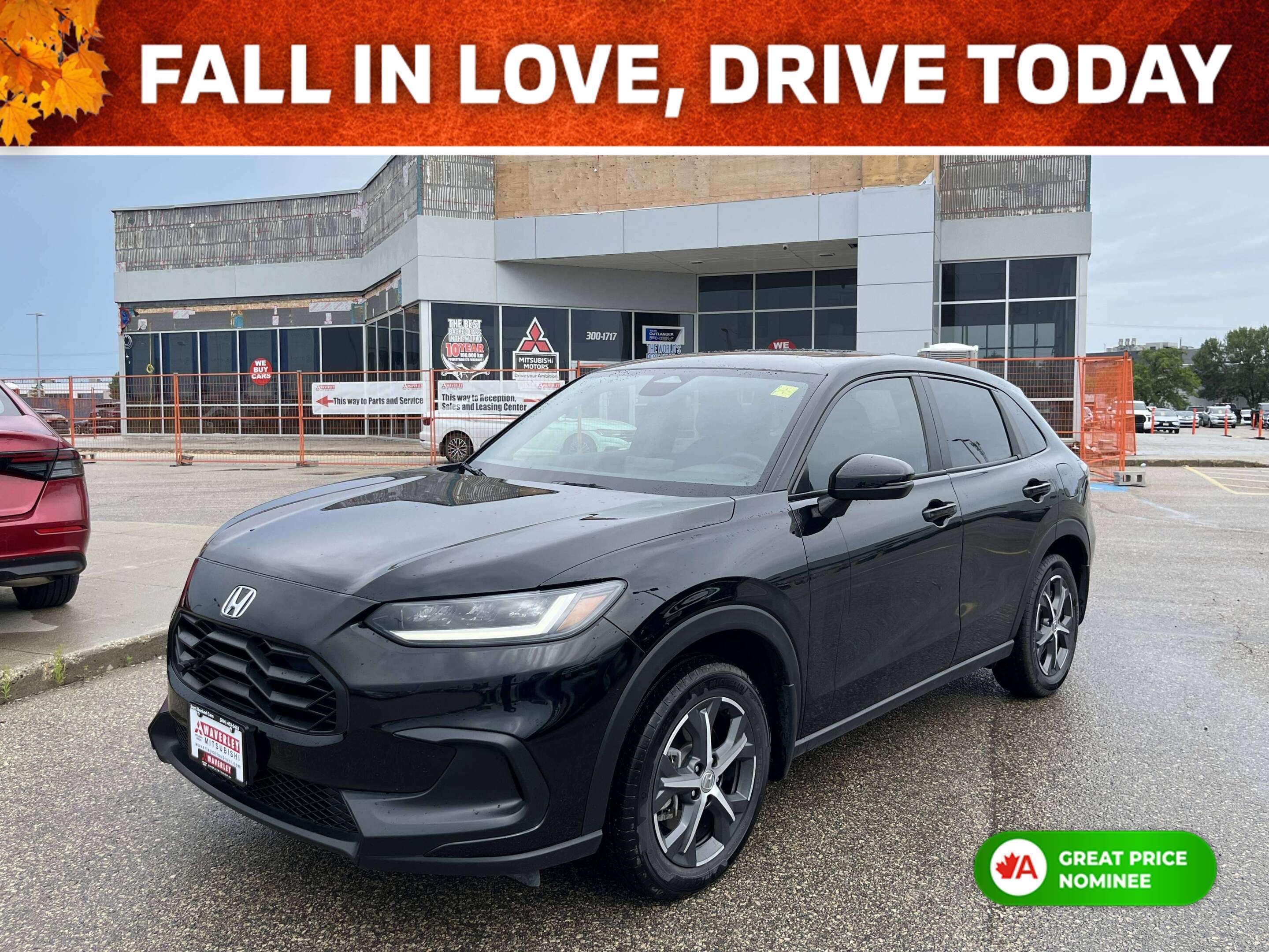 Black 2025 Honda HR-V SUV / Crossover All-Wheel Drive Automatic