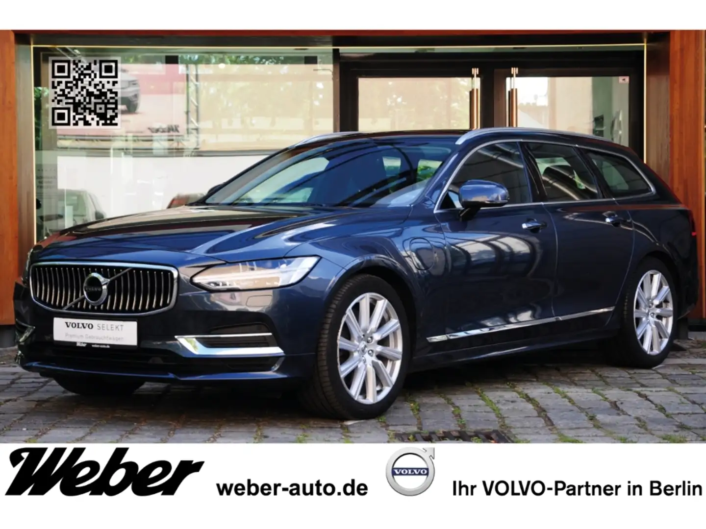 Volvo V90 T8 Twin Engine Inscription *Massage*Pano*AHK*BLIS* Blu/Azzurro - 1