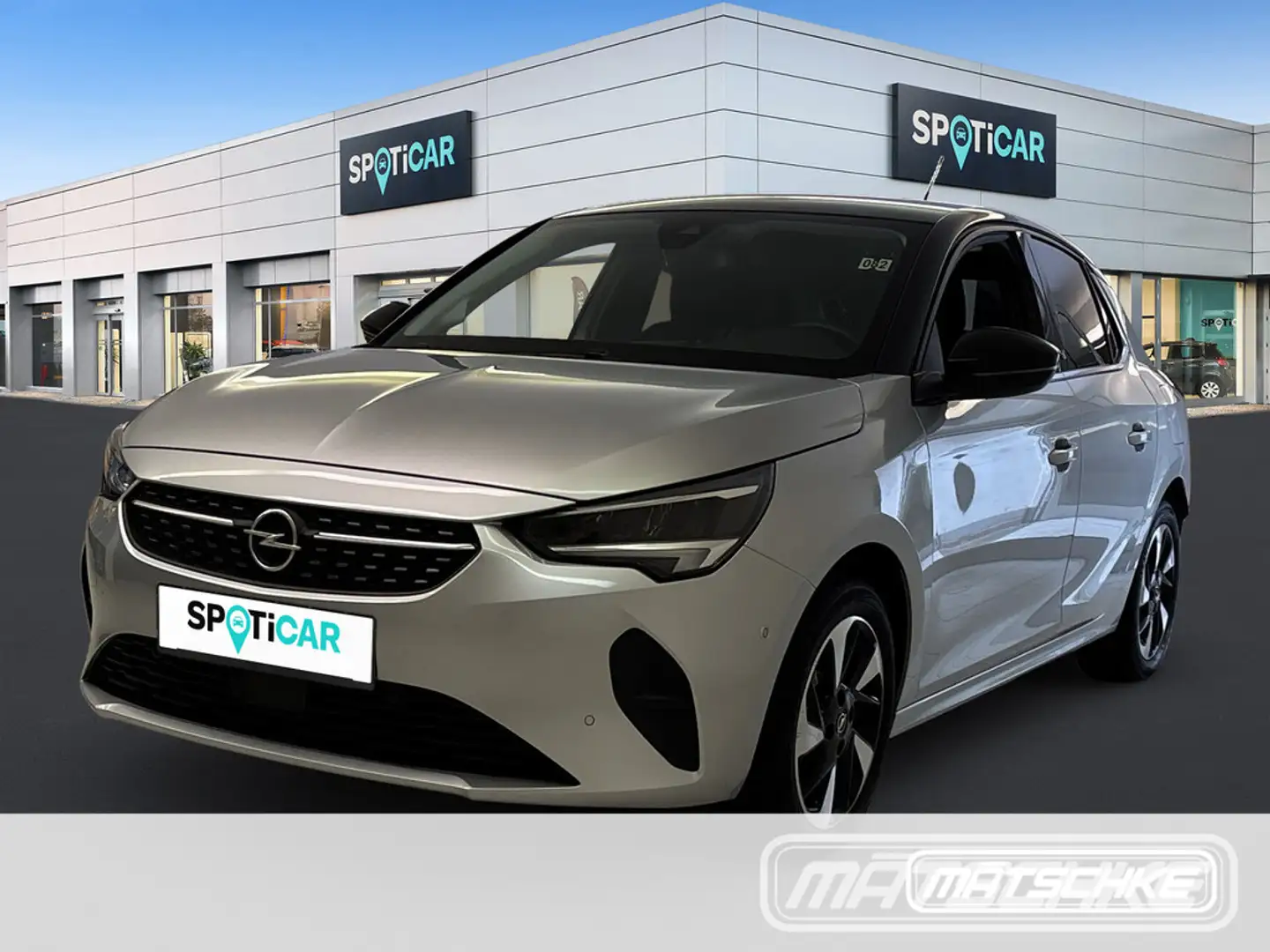 Opel Corsa F e Elegance NAVI CARPLAY LED Silber - 1