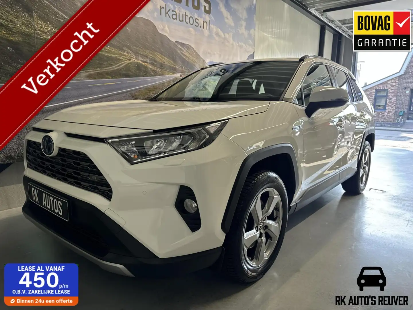 Toyota RAV 4 2.5 Hybrid Business / 46dkm / Leder / Stoelverw Blanc - 1