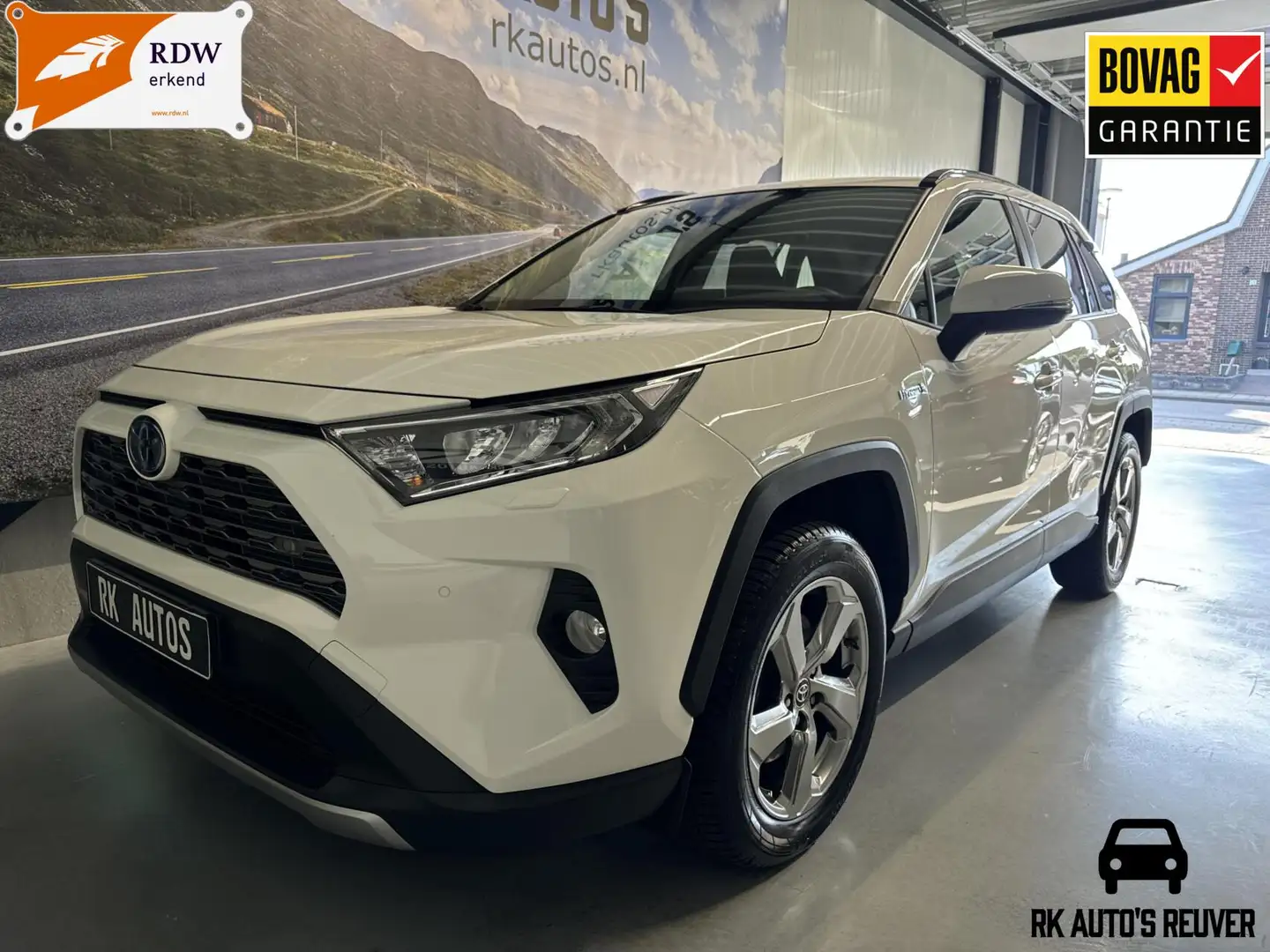 Toyota RAV 4 2.5 Hybrid Business / 46dkm / Leder / Stoelverw Wit - 1