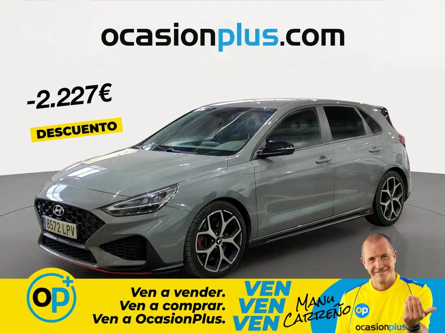 Hyundai i30 2.0 TGDI N 250 Gris - 1