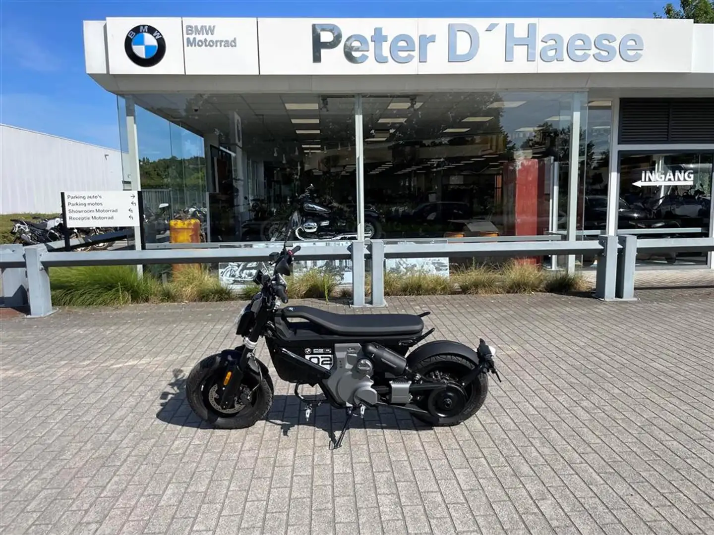 BMW CE 02 -SCHOKKEND MOOIE OCCASSIE Zwart - 1