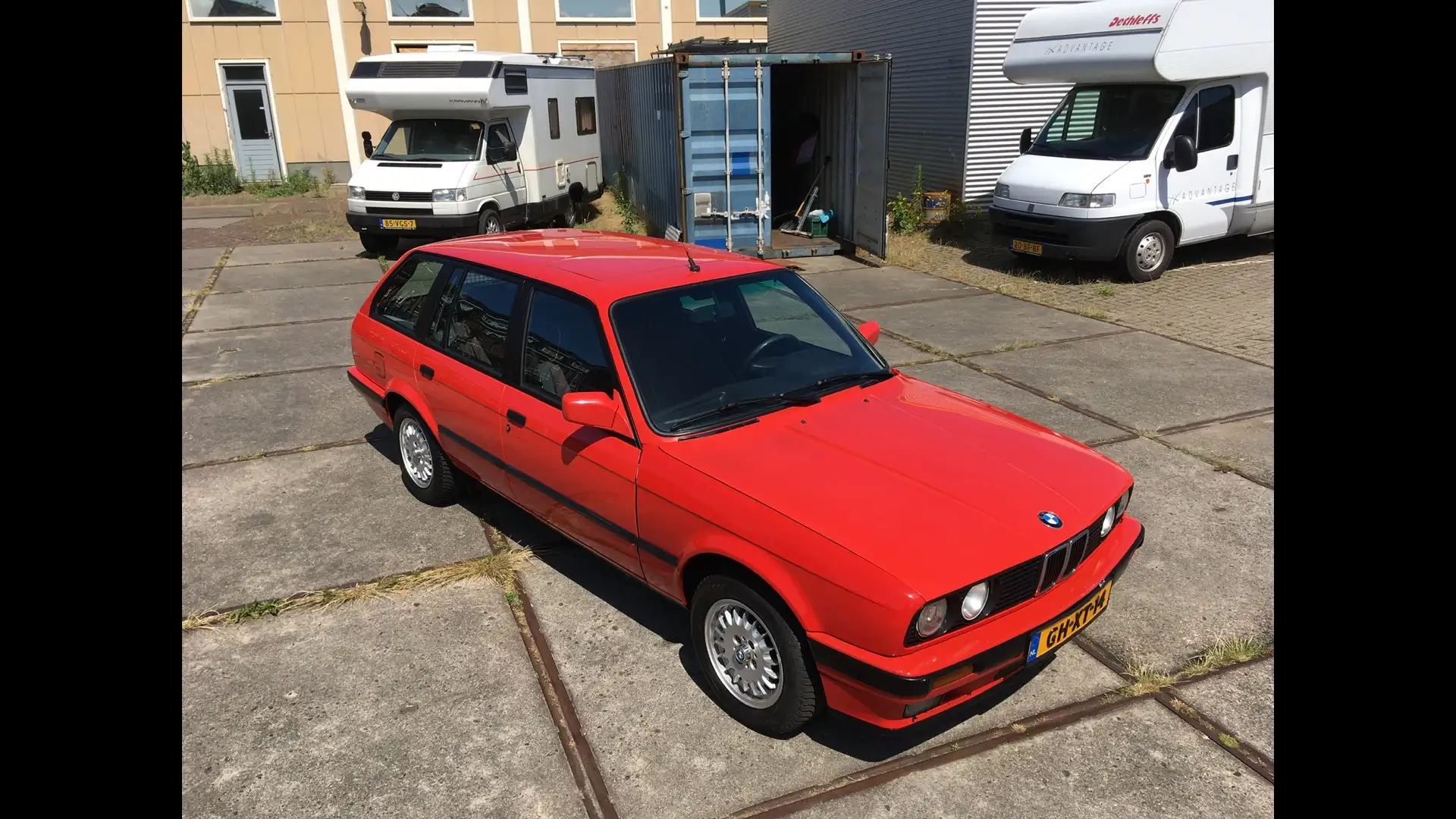 BMW 316 iEdition E30 Touring Red - 2