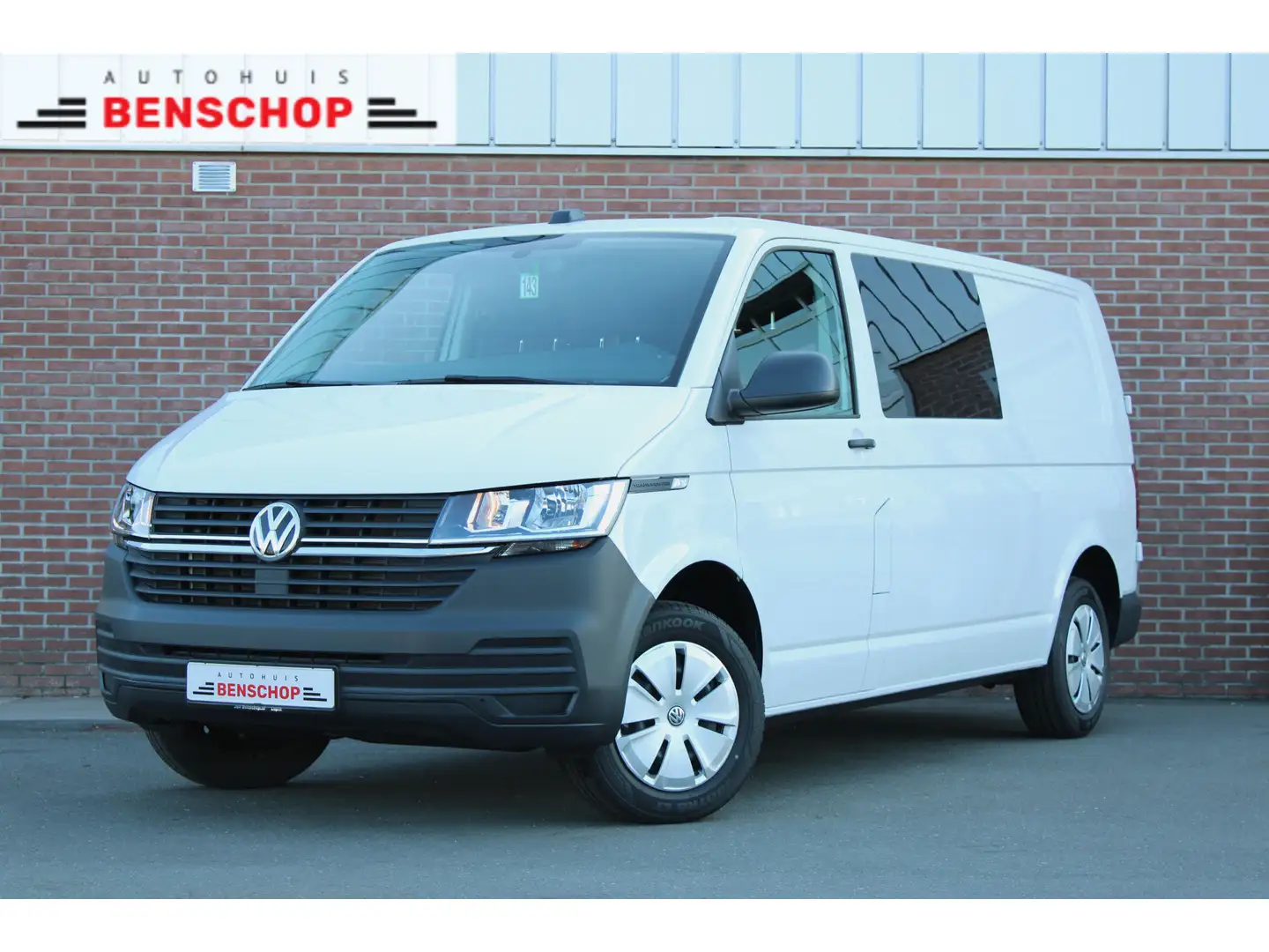 Volkswagen Transporter 2.0 TDI 150PK L2H1 D.C |CRUISE|APP.CONNECT|CAMERA| Blanco - 1