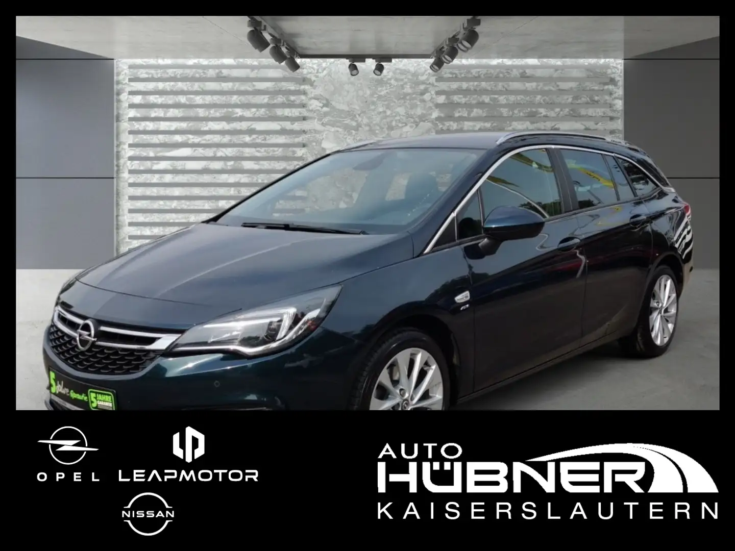 Opel Astra ST 1.6 BiTurbo CDTI Active Kamera|WinterPak Grün - 1