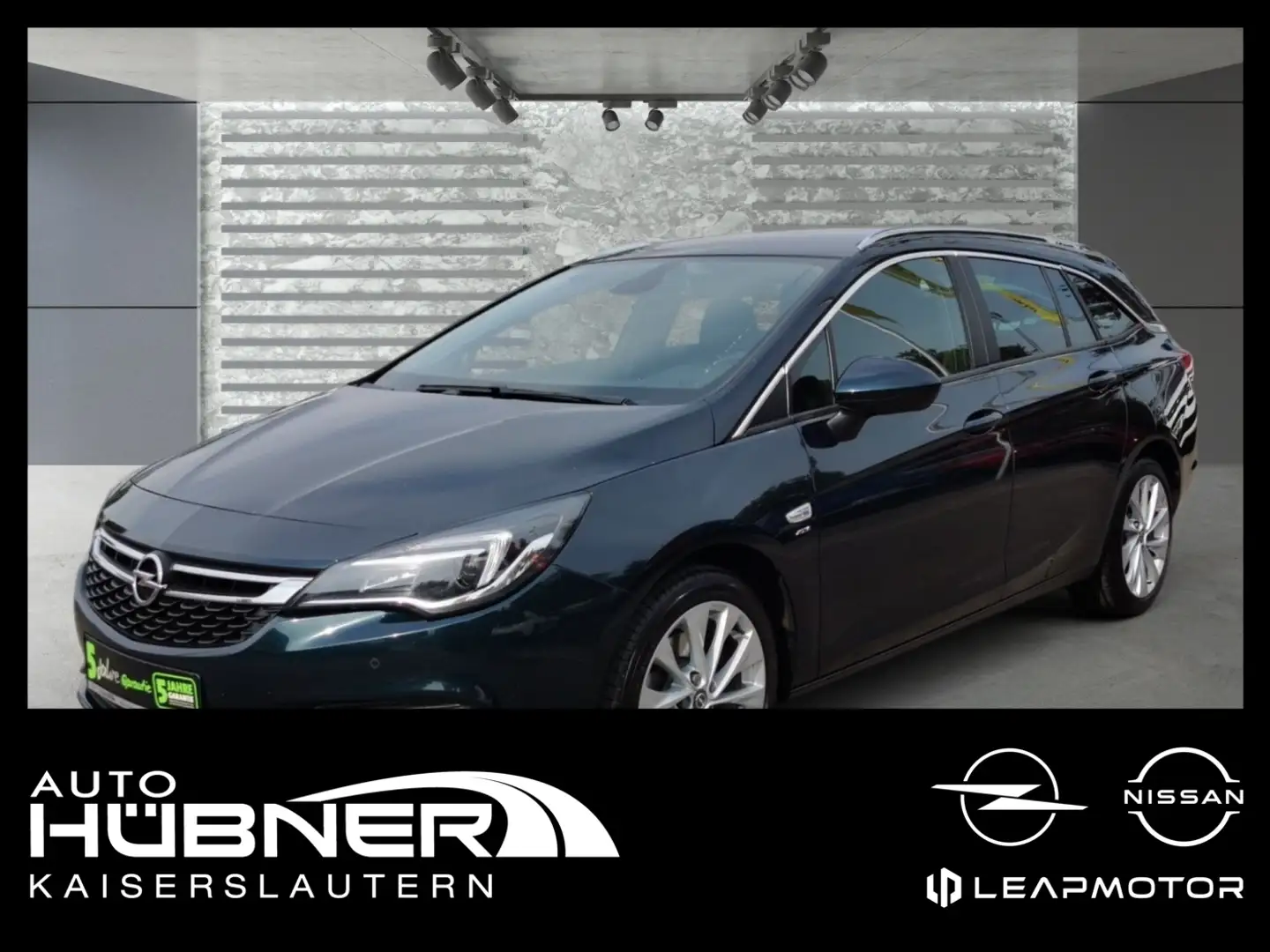 Opel Astra ST 1.6 BiTurbo CDTI Active Kamera|WinterPak Grün - 1