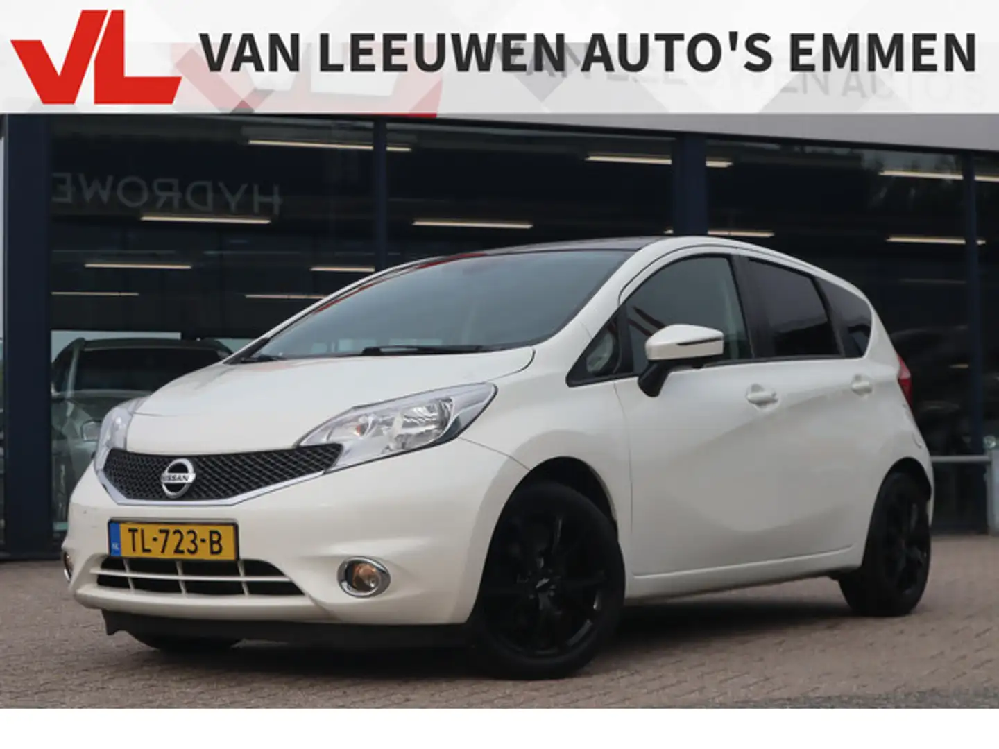 Nissan Note 1.2 DIG-S Tekna | Airco | Navi | Half leder Weiß - 1