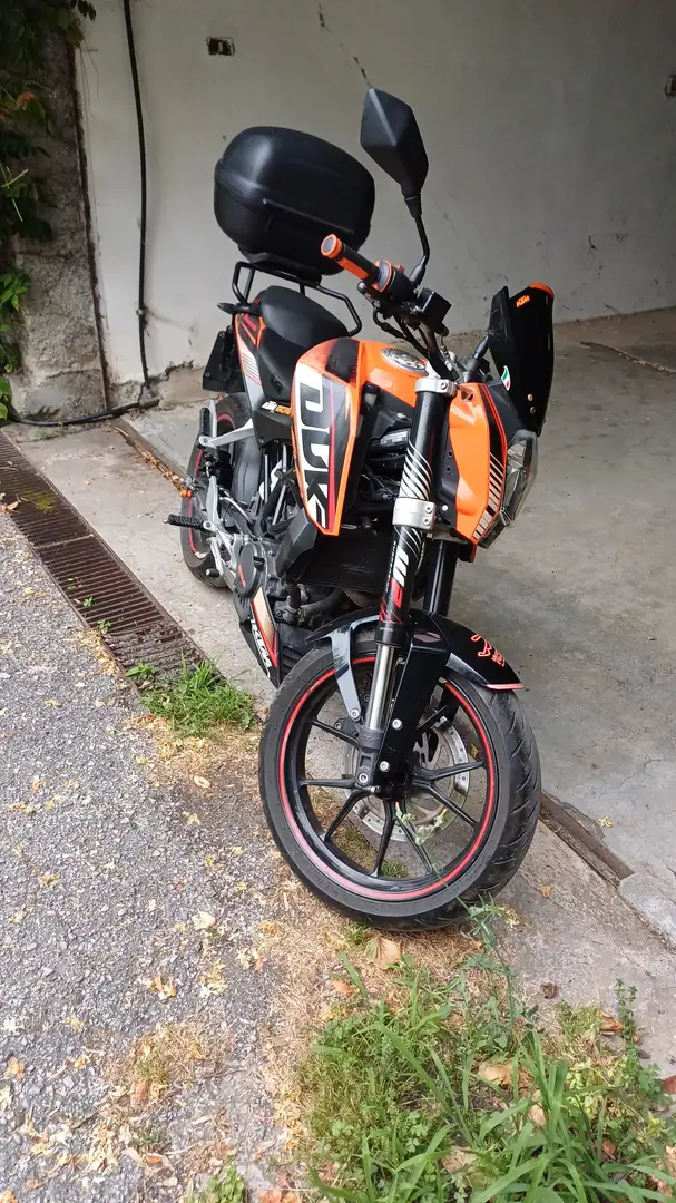 KTM 200 Duke Orange - 2