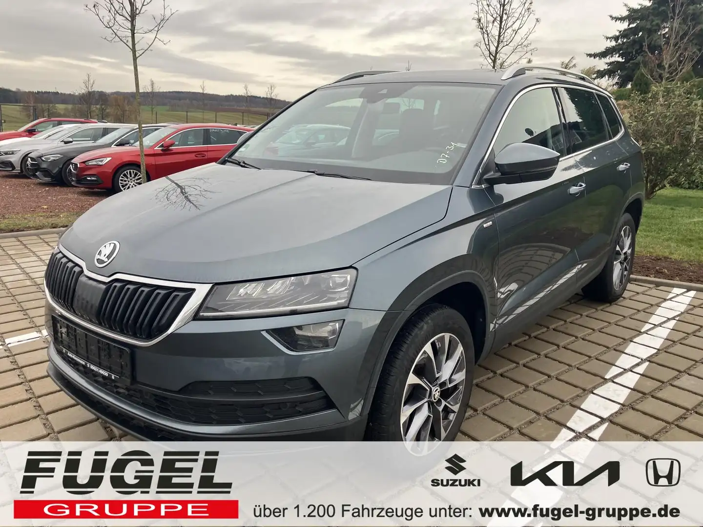 Skoda Karoq 1.5 TSI Drive 125 LED|Navi|AHK Gris - 1