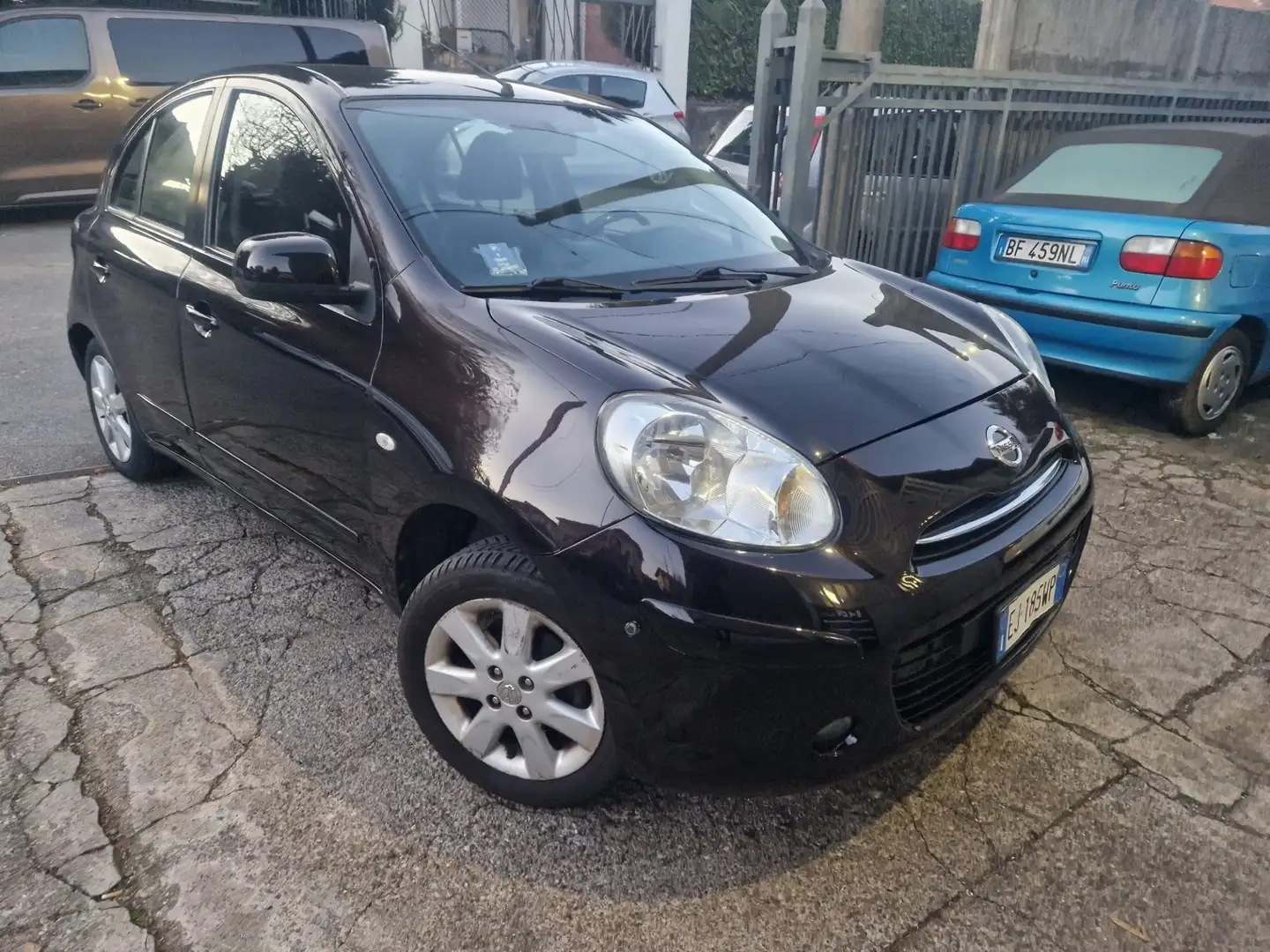 Nissan Micra 5p 1.2 16v cvt automatica OK NEOPATENTATI Negro - 2