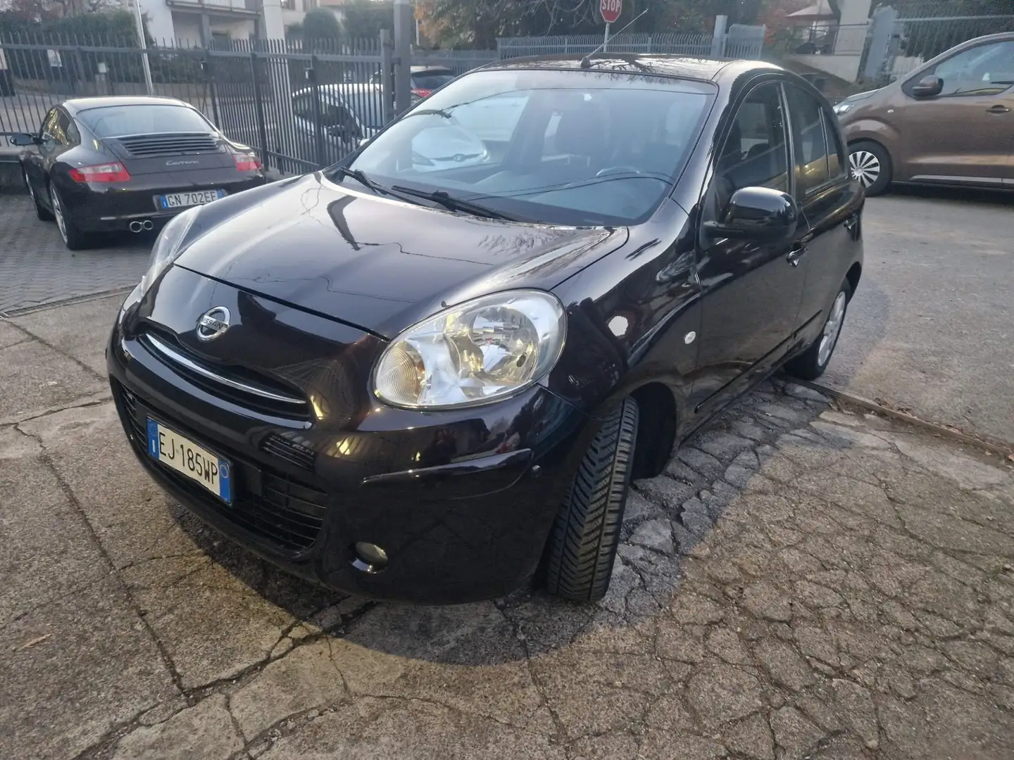 Nissan Micra 5p 1.2 16v cvt automatica OK NEOPATENTATI Negro - 1