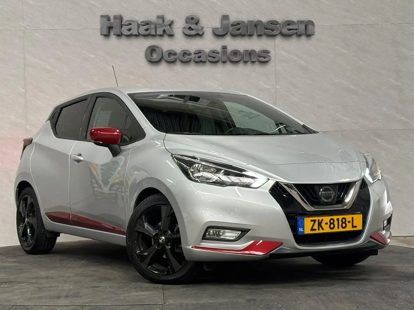 Nissan Micra 0.9 IG-T Acenta Carplay Cruise Navi camera Grijs - 2