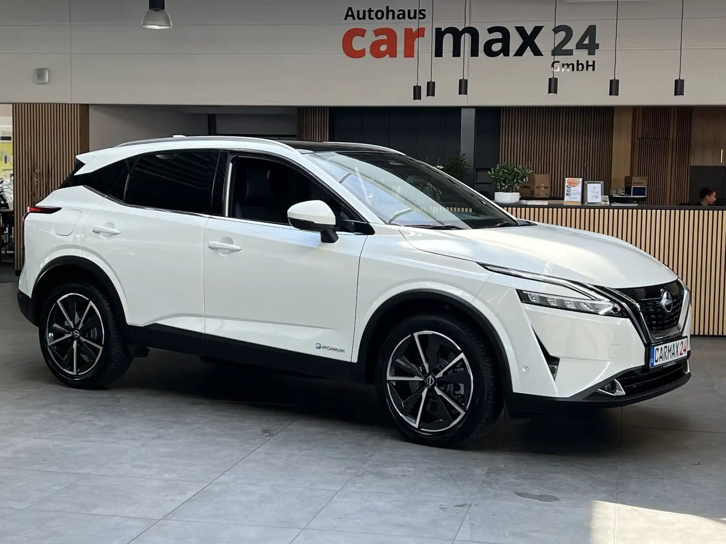 Nissan Qashqai Tekna e-Power Kamera360 DAB Navi CarPlay Blanc - 1
