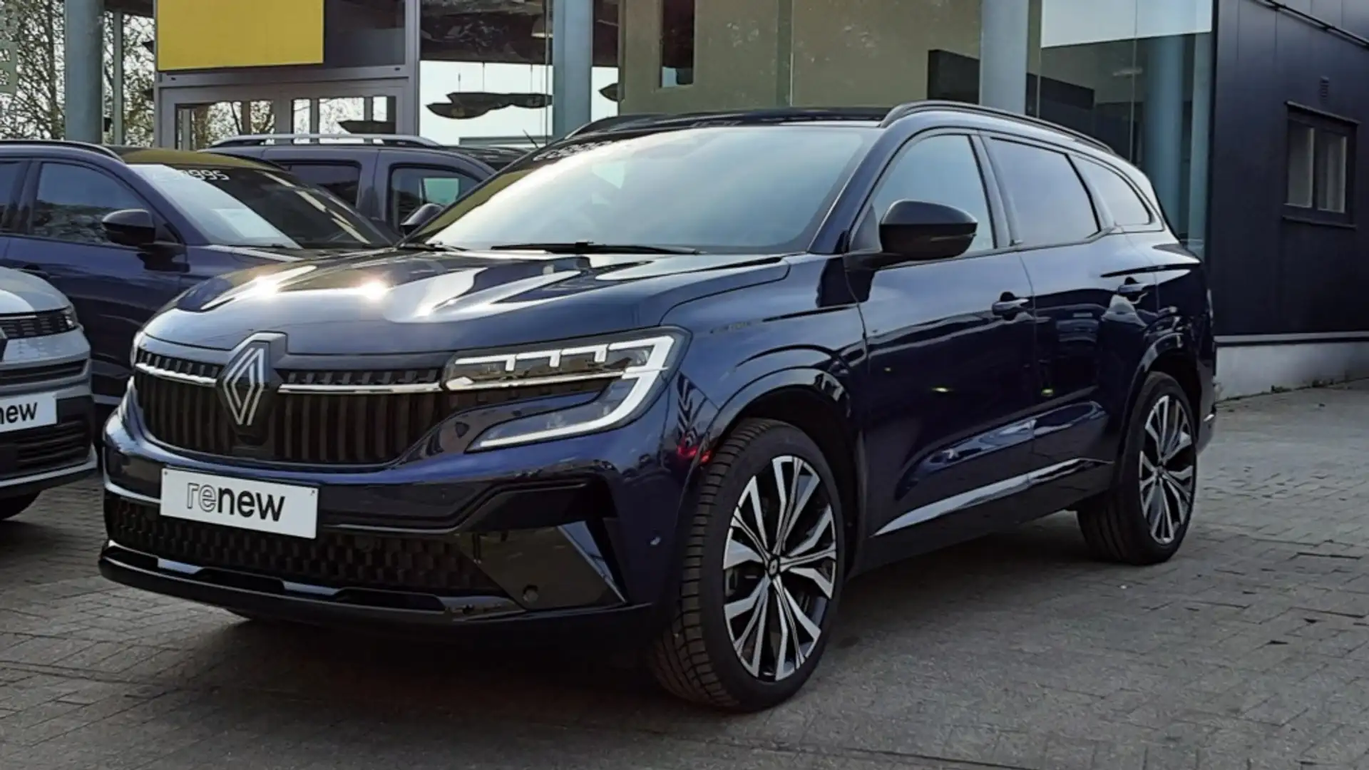 Renault Espace VI 1.2 E-TECH Hybrid 200 Iconic 7sz (EU6e) Bleu - 1
