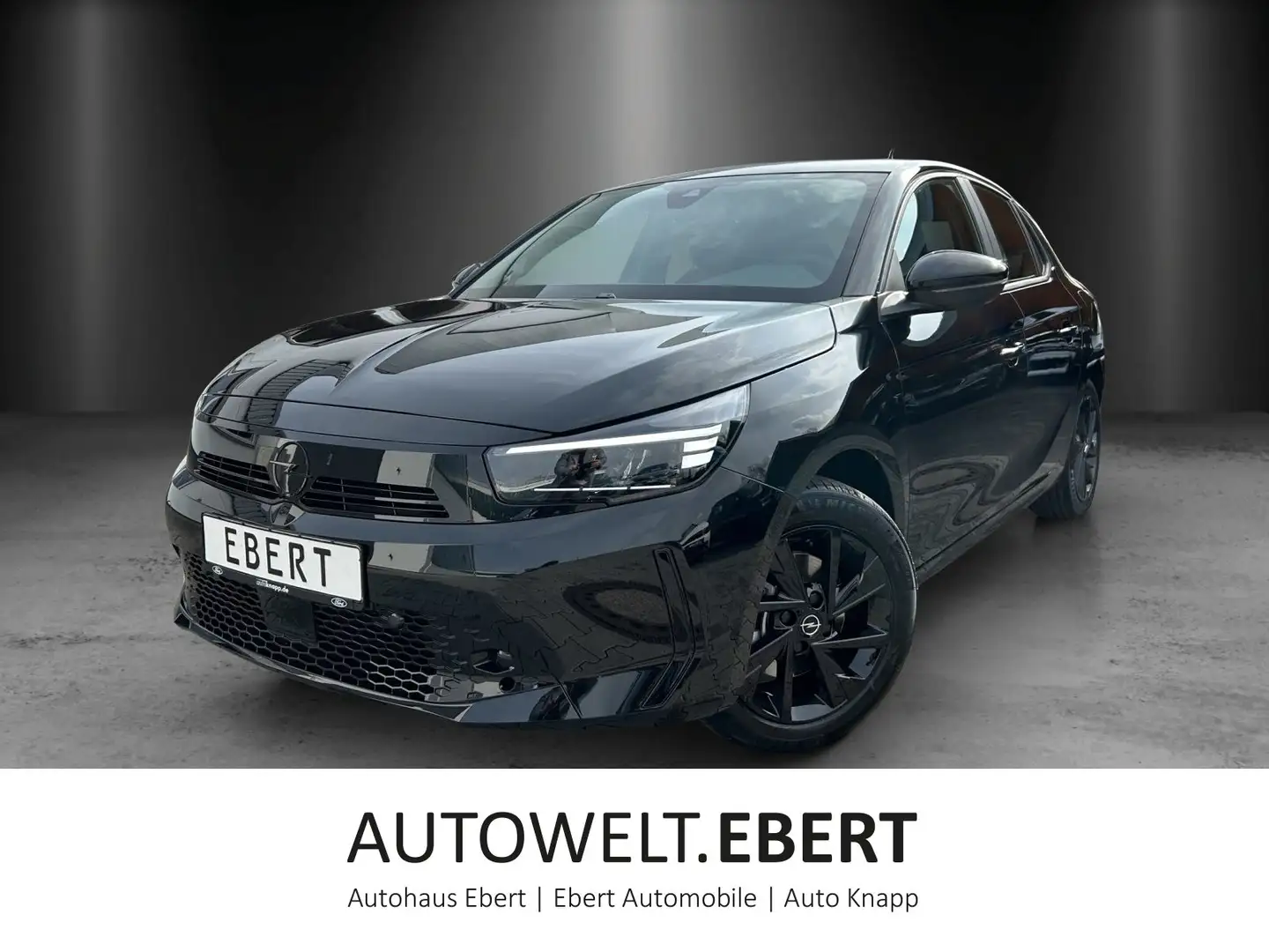 Opel Corsa F 1.2 Turbo LED/SHZ/TEMPOMAT/USB/BLUETOOTH Schwarz - 1
