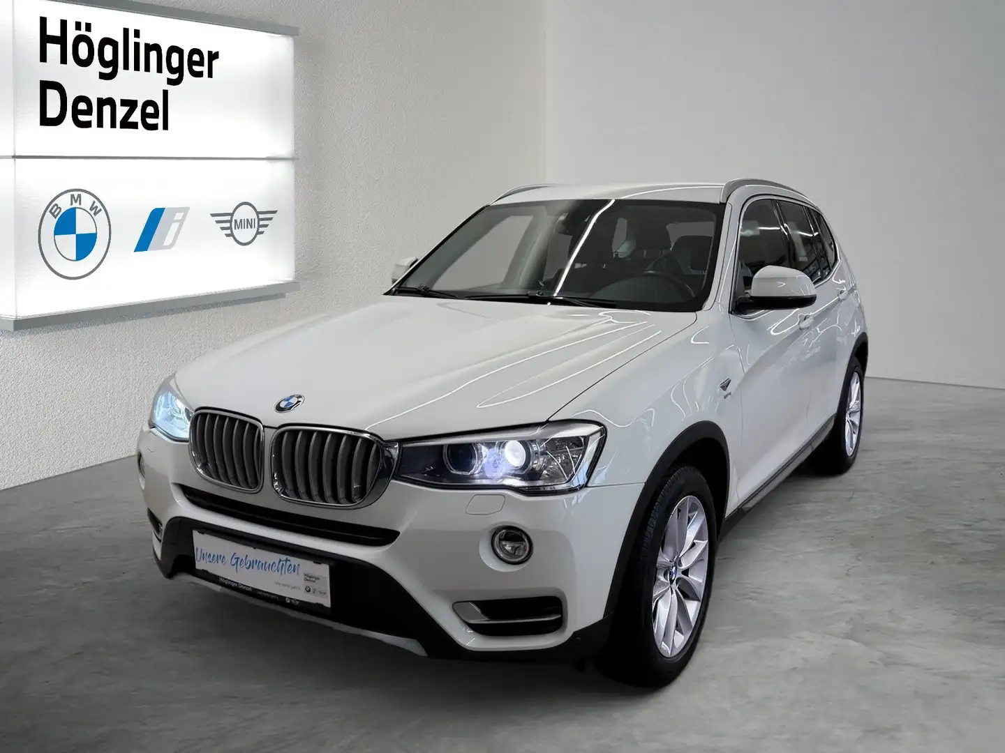 BMW X3 xDrive20d Weiß - 1