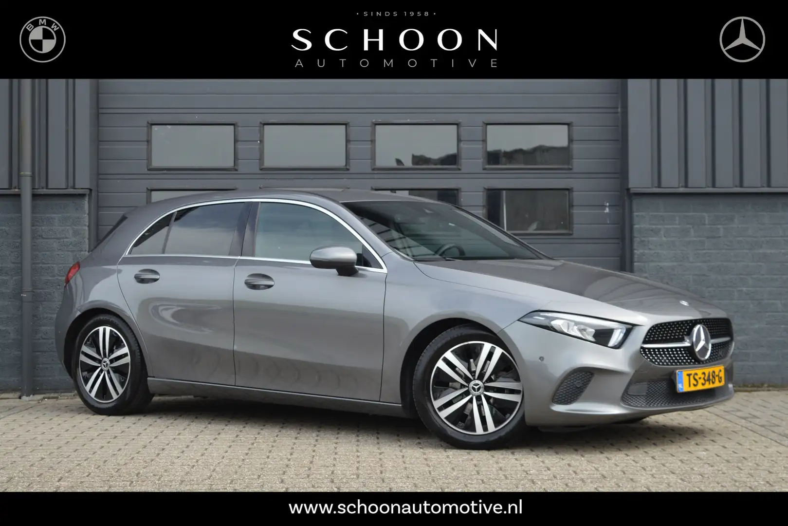 Mercedes-Benz A 160 Advantage | ORG. NL | LED | CAMERA | LEDER | Grijs - 1