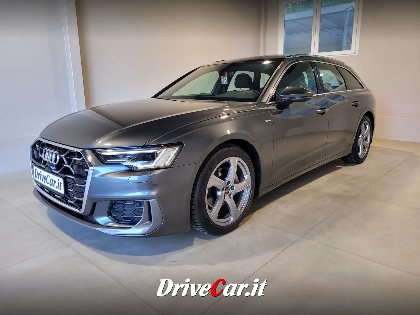 Audi A6 AVANT 40TDI S TRONIC S LINE RESTYLING TETTO MATRIX Grigio - 1