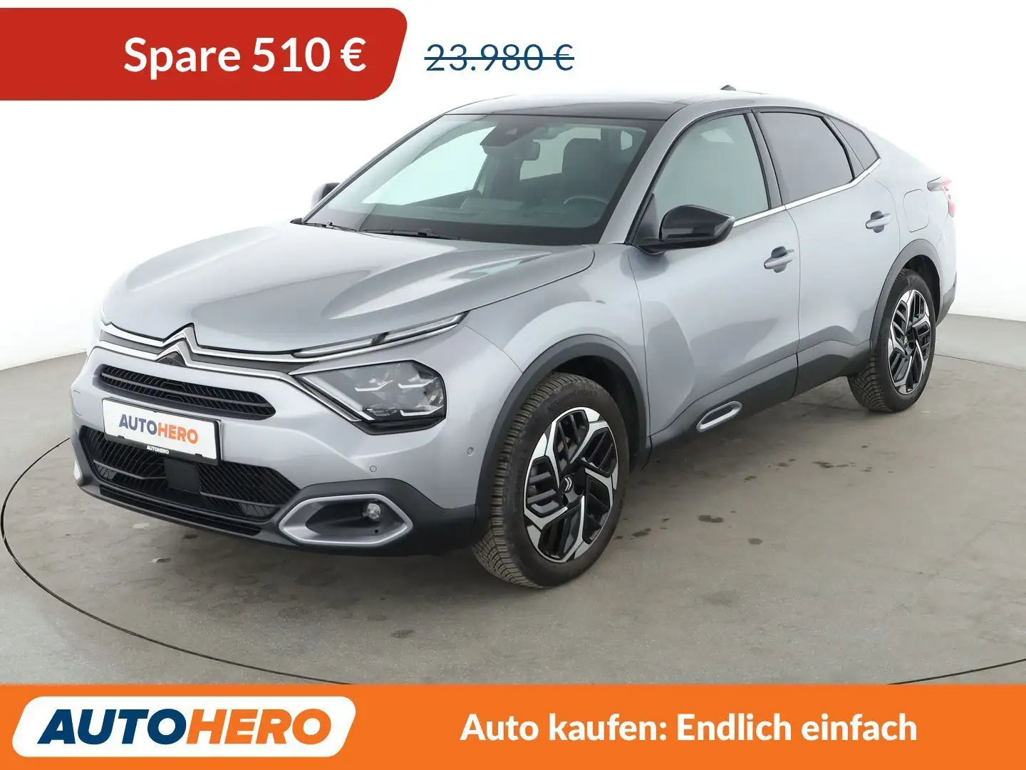 Citroen C4 X 1.2 PureTech Max Aut.*NAVI*LED*HUD*TEMPO*CAM*PDC* Grau - 1