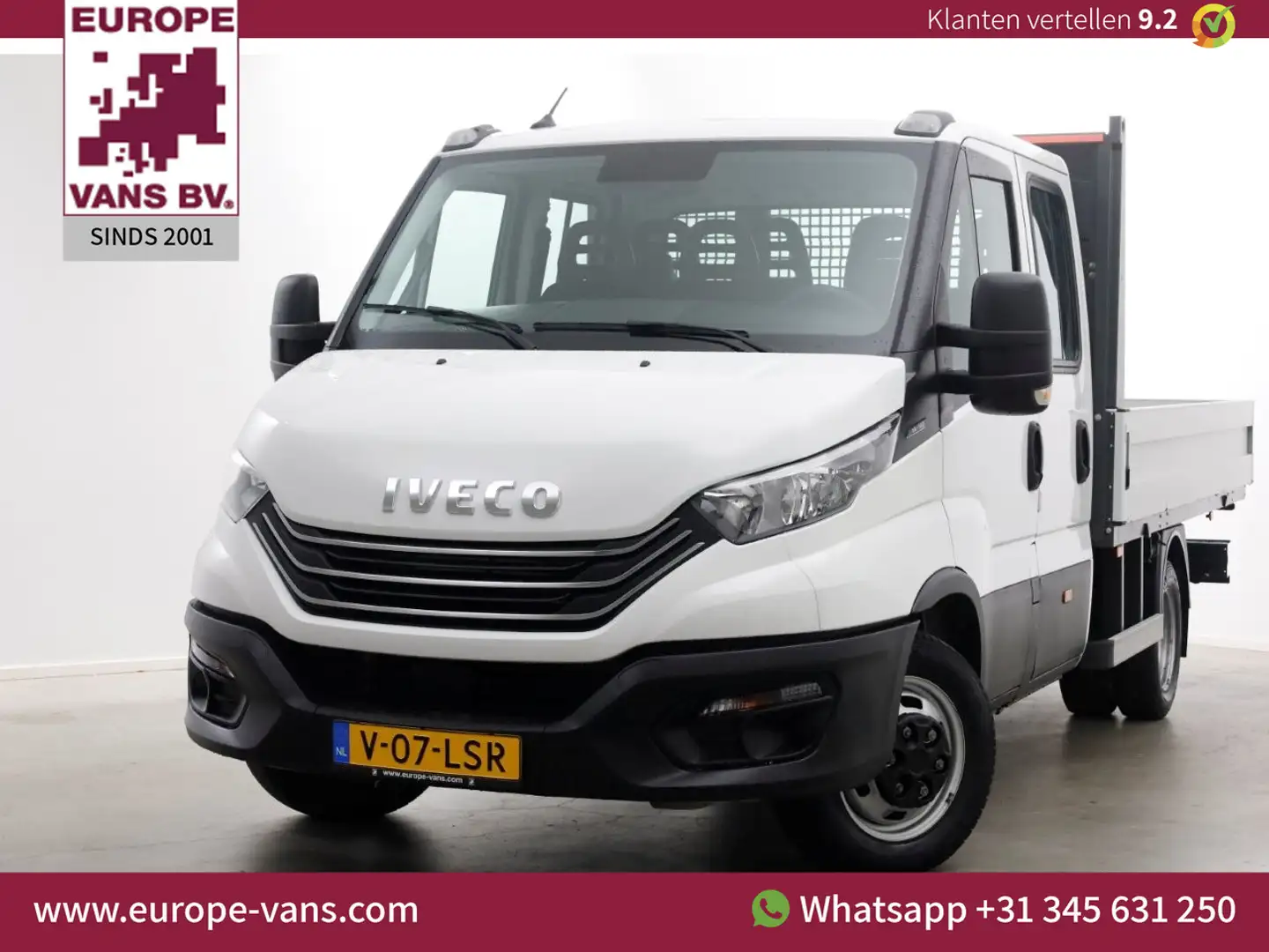 Iveco Daily 35C14 136pk E6 Open Laadbak D.C. Trekhaak 3500kg 0 Blanc - 1
