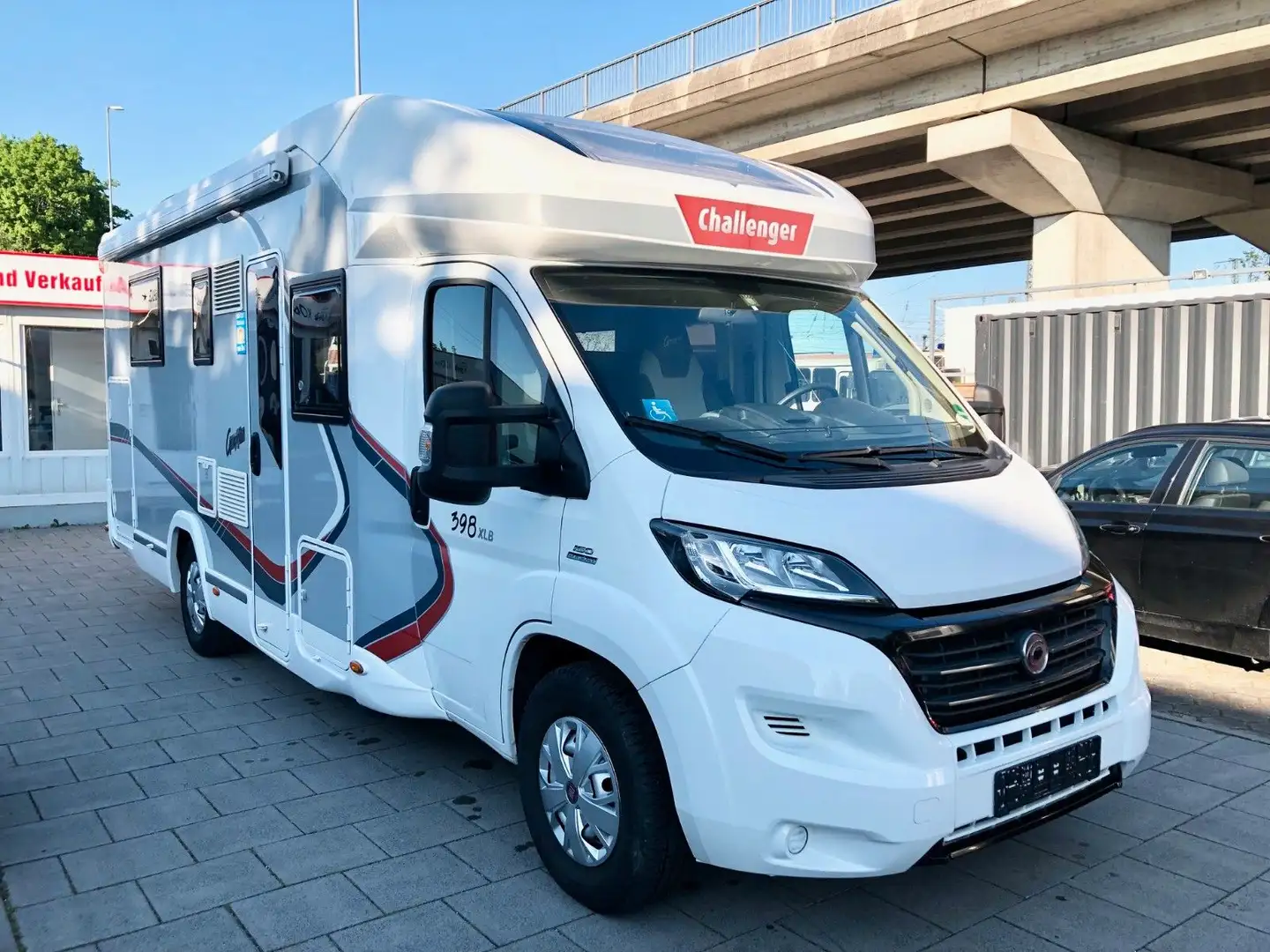 Challenger Fiat Ducato 398XLB Weiß - 1