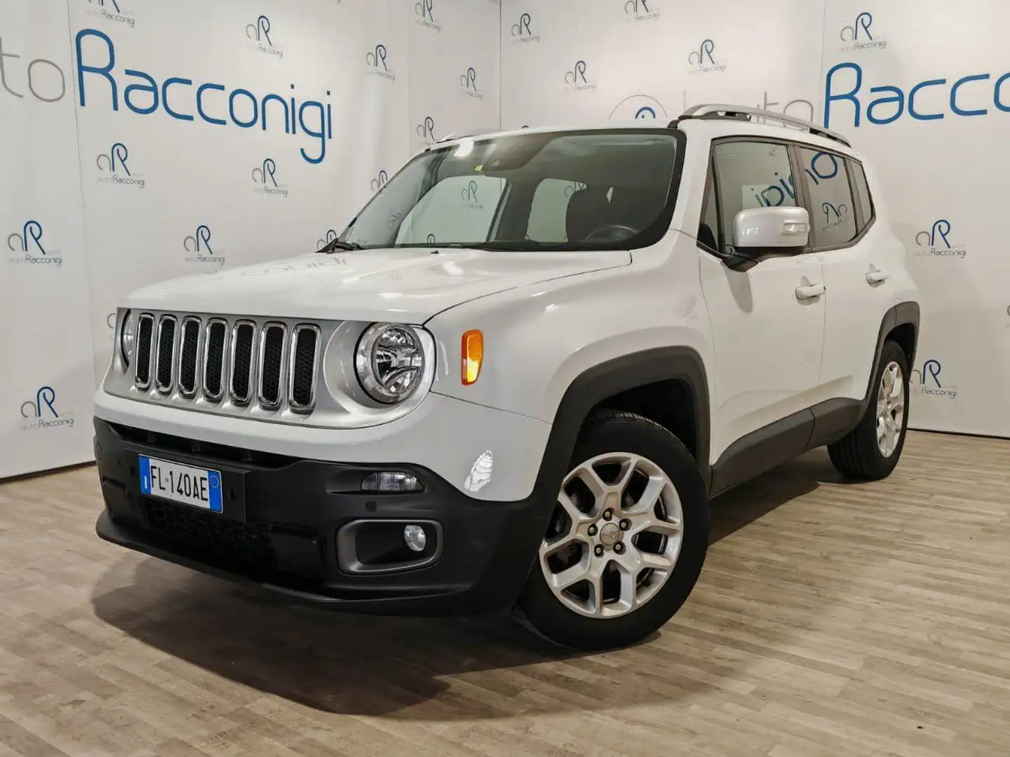 Jeep Renegade 1.6 mjt Limited fwd 120cv - Navi/sensori ant/post Bianco - 1