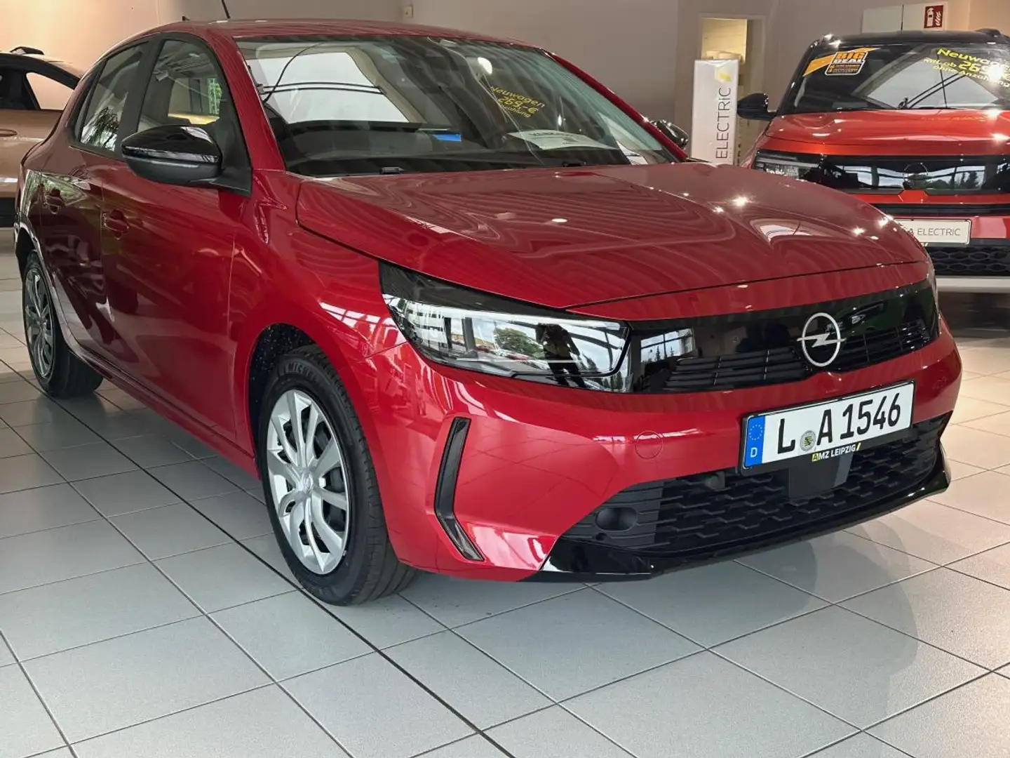 Opel Corsa F 75 PS Sitzheizung *direkt verfügbar* in Rot Rot - 2