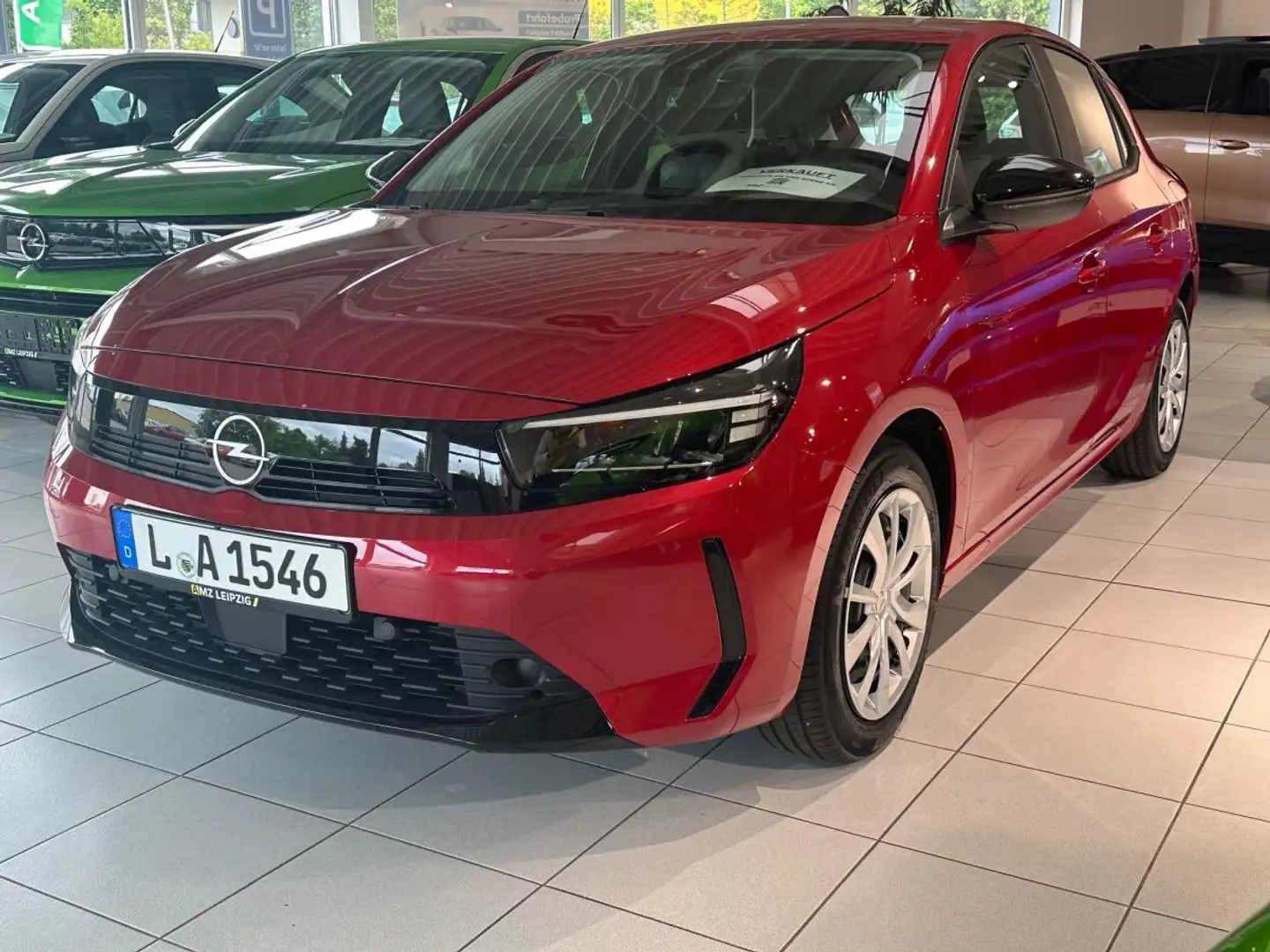 Opel Corsa F 75 PS Sitzheizung *direkt verfügbar* in Rot Rot - 1