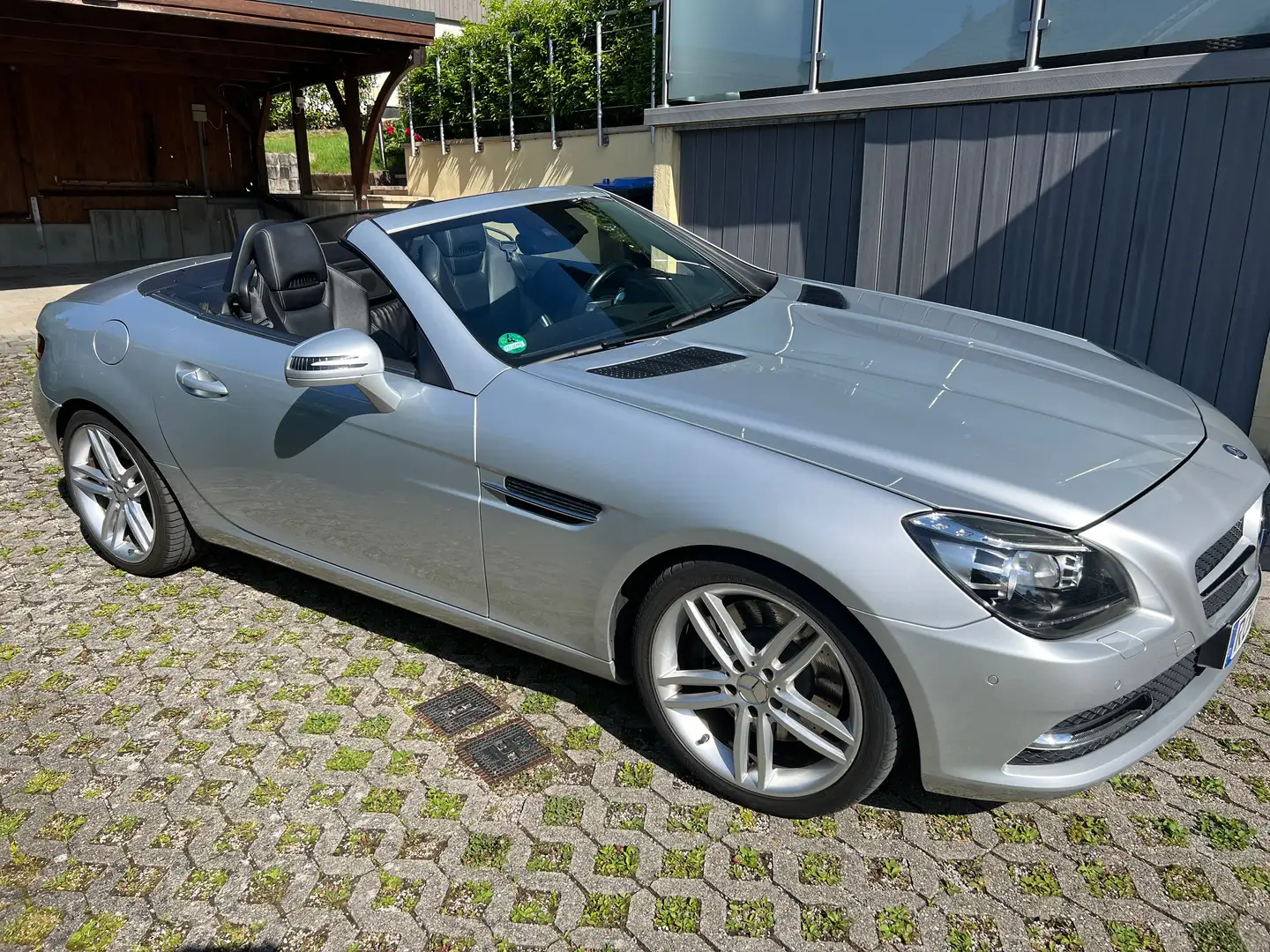 Mercedes-Benz SLK 250 SLK-Klasse Diesel CDI (BlueEFFICIENCY) 7G-TRONIC Plateado - 2