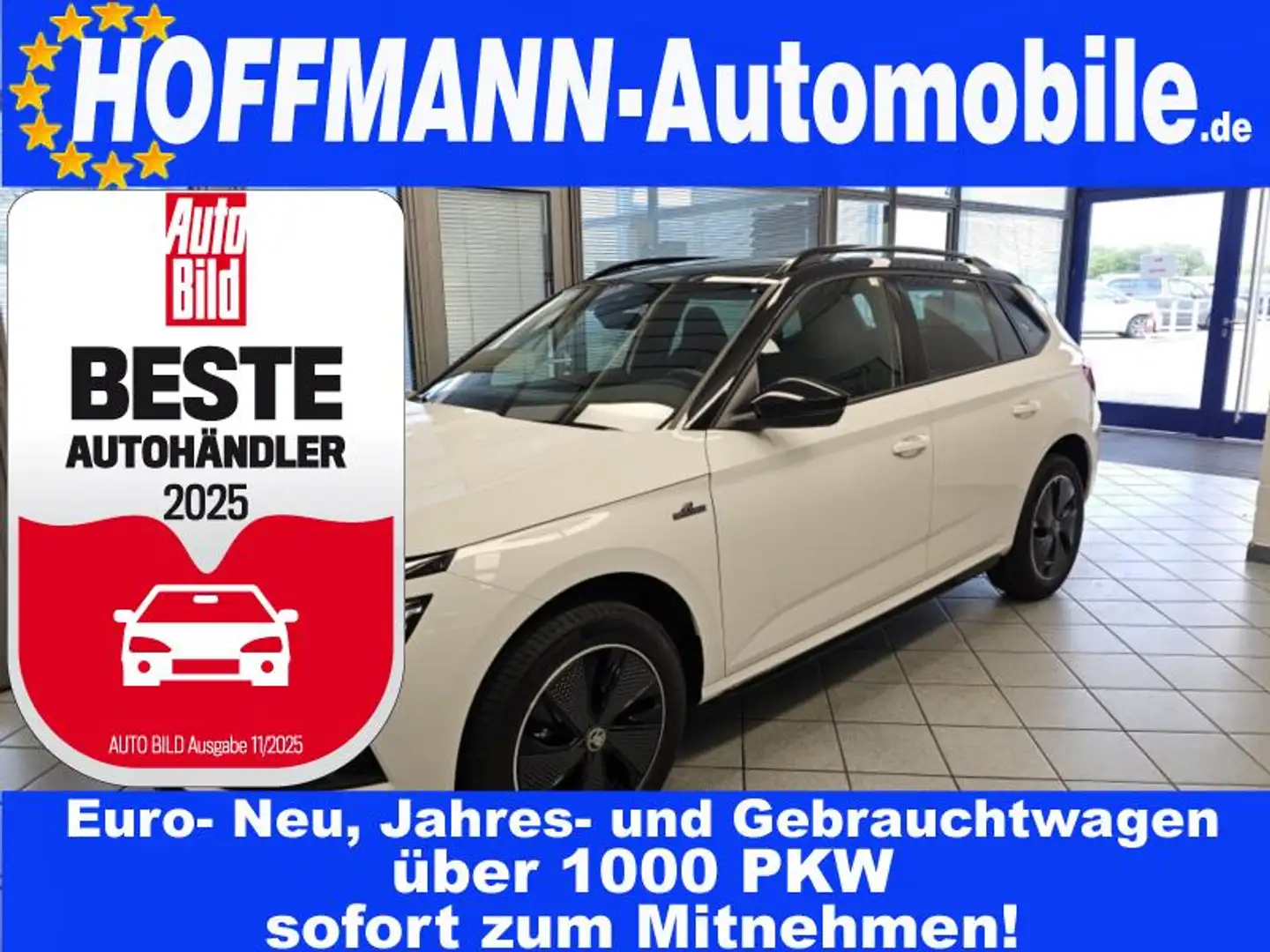 Skoda Kamiq Monte Carlo AHK,Climatr,Matrix-LED,Kamera Alb - 1