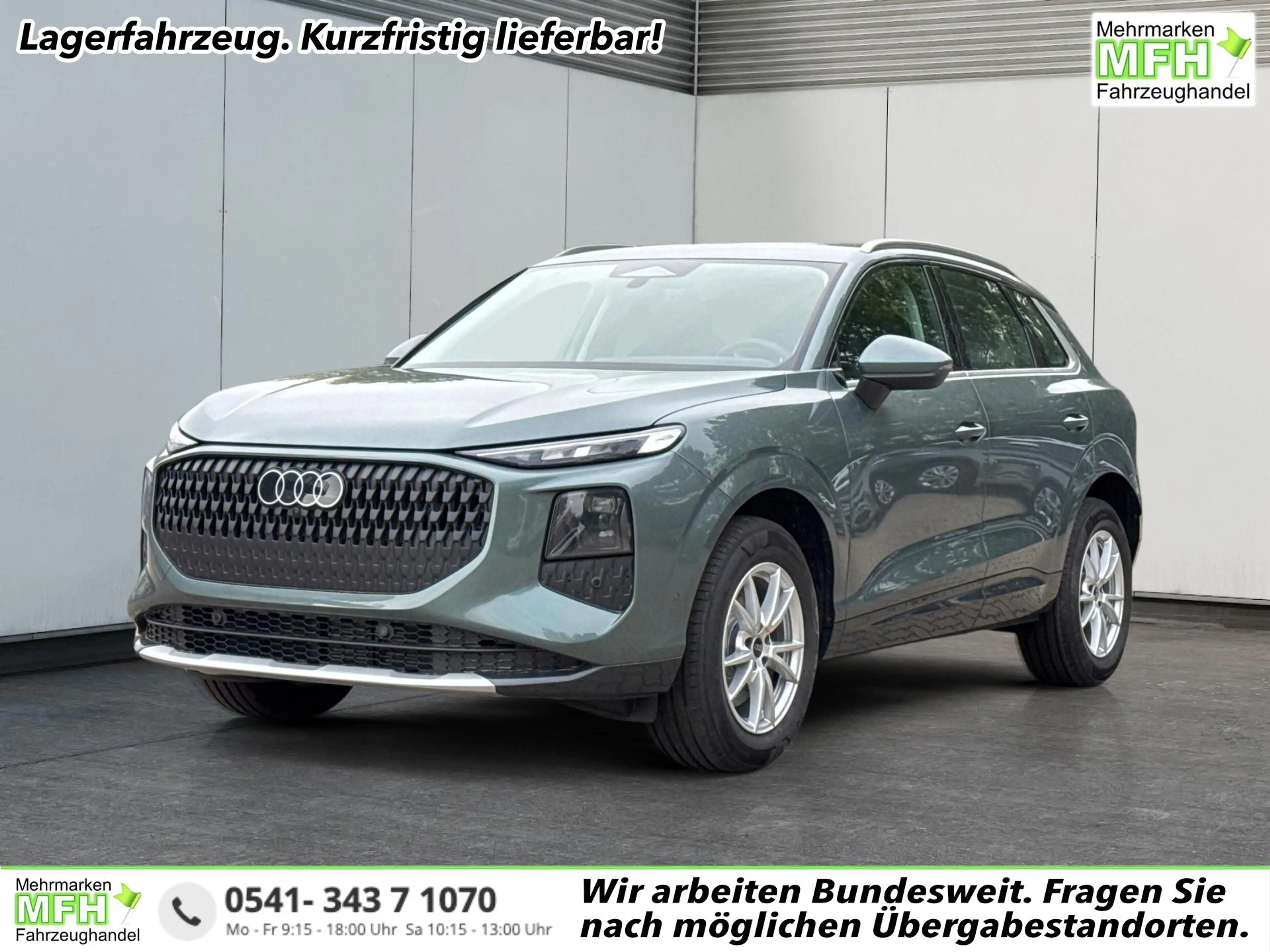 Audi Q3 AHK+KAMERA+NAVI+EL. HECKKL.+LED+17'LM TDI 110 k...