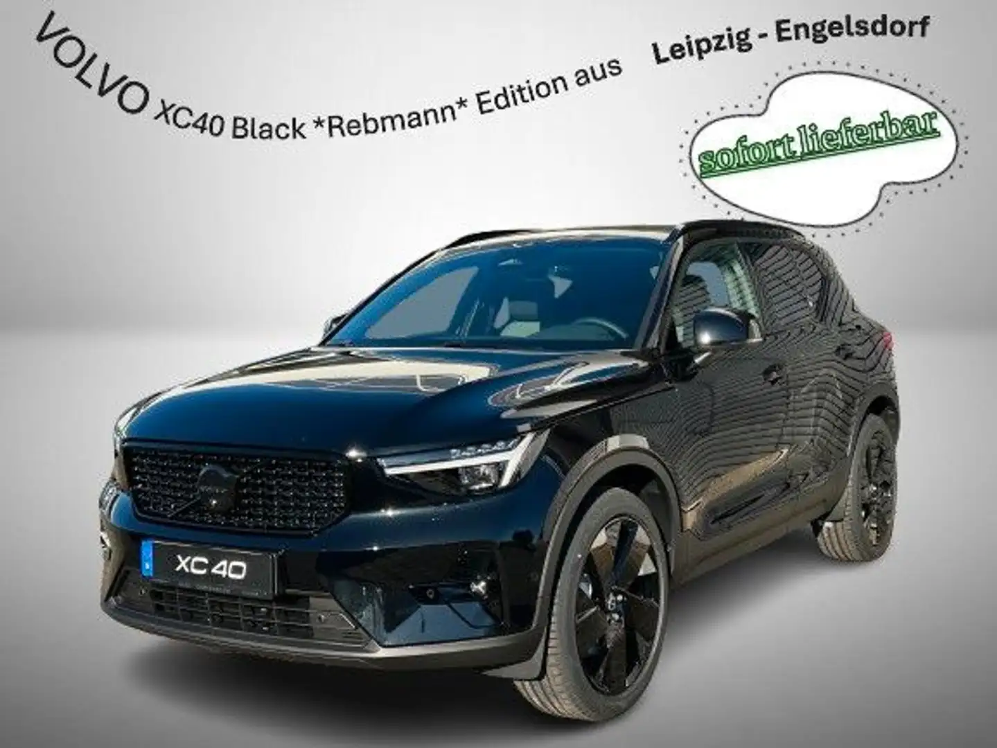 Volvo XC40 Plus Black *Rebmann* Edition - Sondermodell Černá - 1