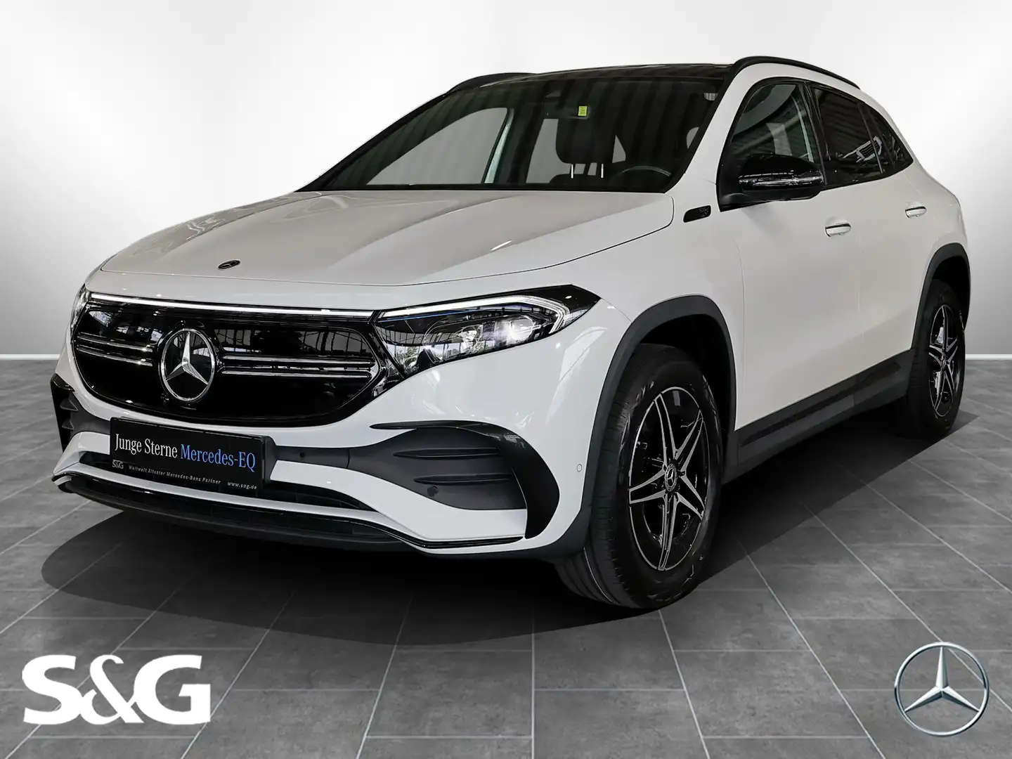 Mercedes-Benz EQA 250 AMG Night+Pano+360°+Totwink+Tempomat+18 Weiß - 1