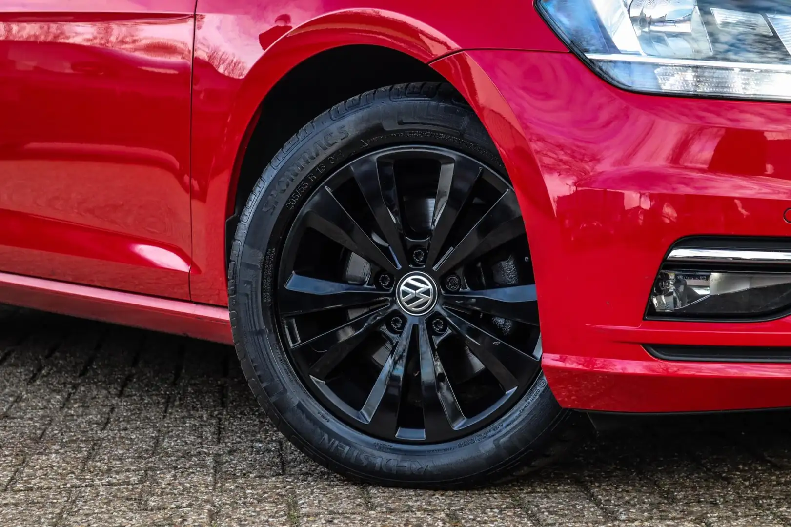 Volkswagen Golf 1.6 TDI FACELIFT NAP ACC DSG PDC CARPLAY Rot - 2