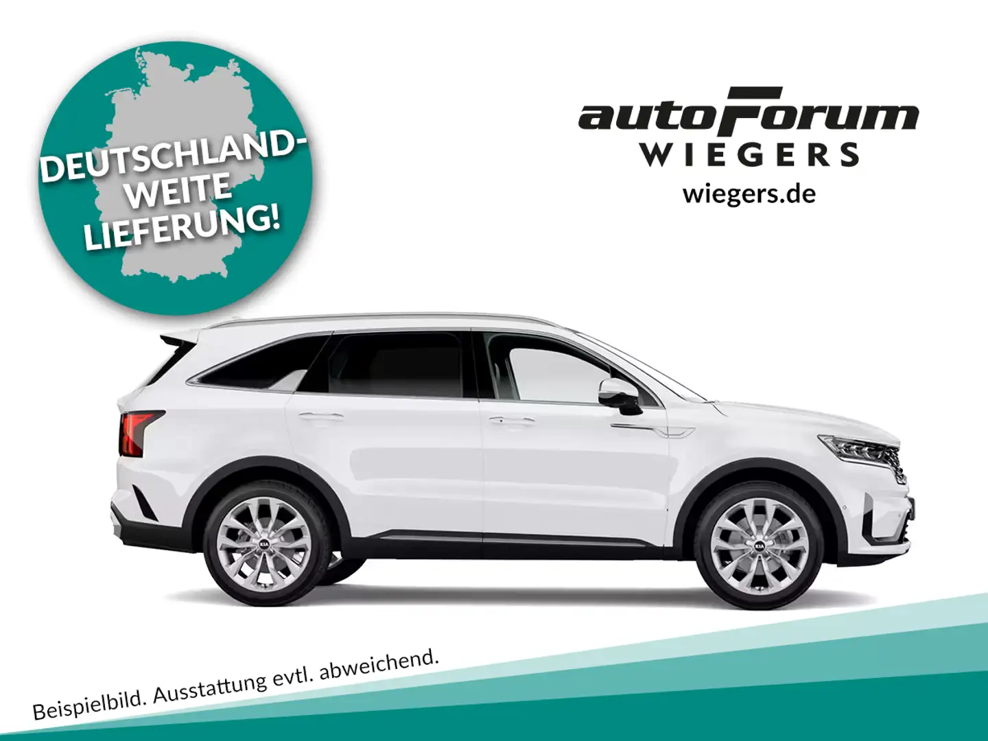 Kia Sorento 2.2 CRDi DCT AWD 5-Sitzer - Vision -Bestellfahrzeu Weiß - 2