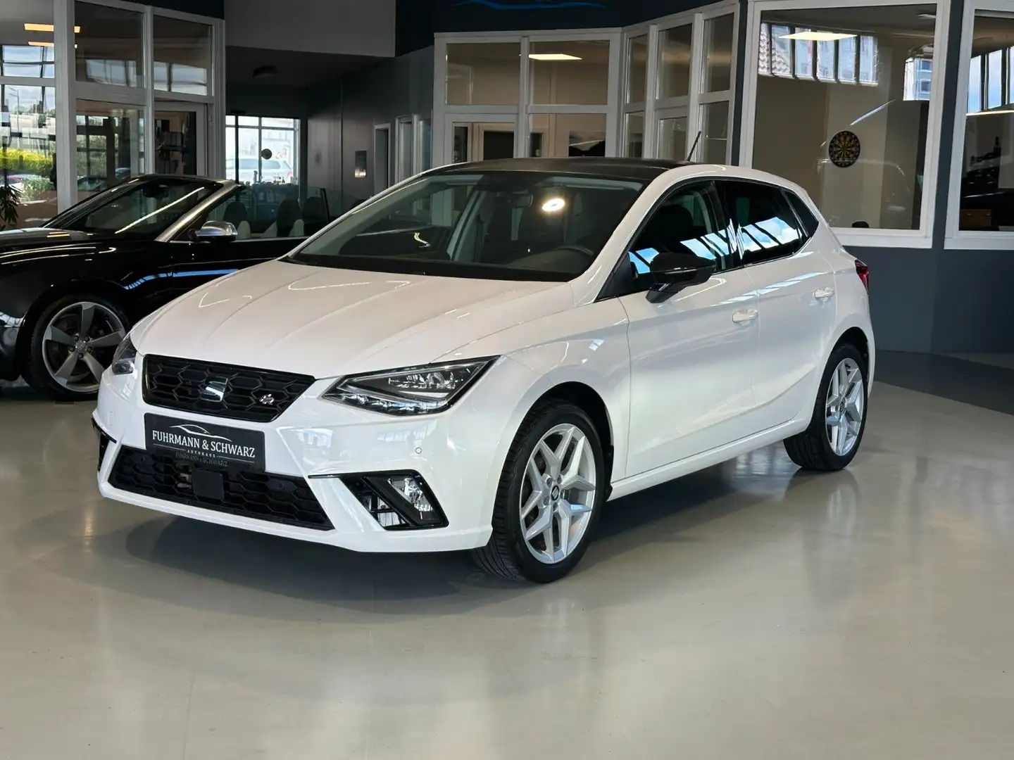 SEAT Ibiza 1.0 TGI S&S FR LED NAVI ACC Winterpaket Blanc - 1