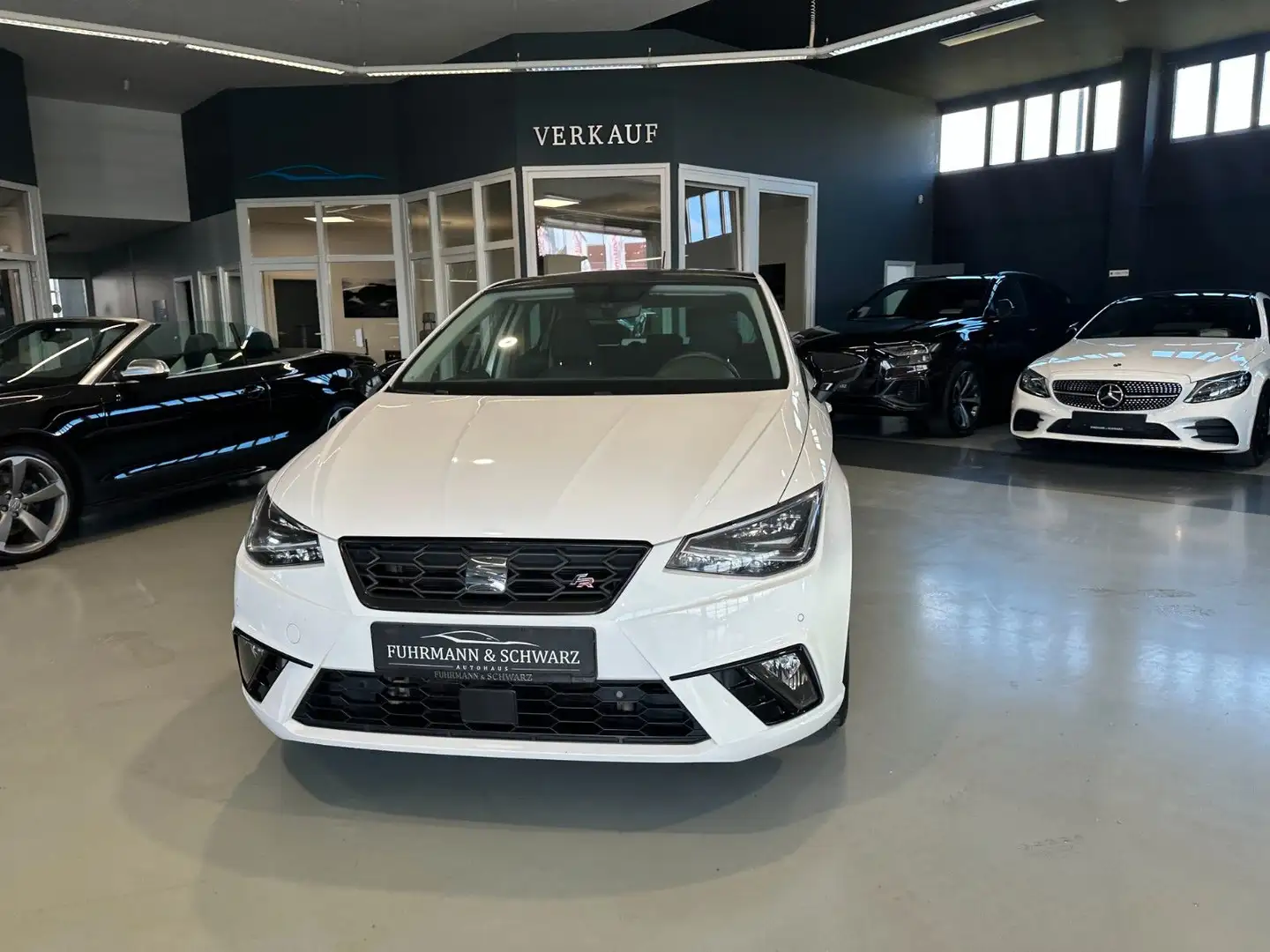 SEAT Ibiza 1.0 TGI S&S FR LED NAVI ACC Winterpaket Blanc - 2