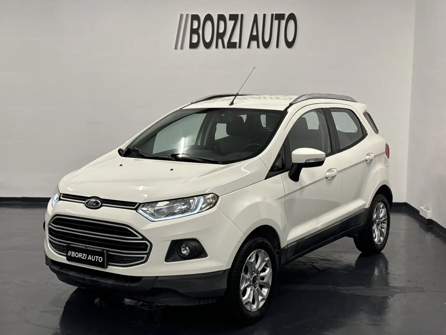 Ford EcoSport 1.0 Titanium 125cv DISTRIBUZIONE NUOVA! EURO 6! Bianco - 1