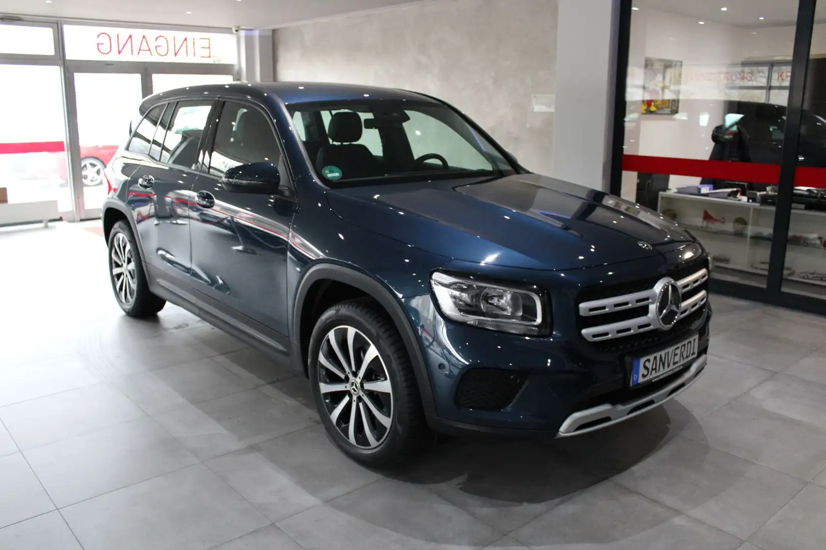 Mercedes-Benz GLB 250 4MATIC DCT OFFROAD LEDER NAVI *I.HAND* Blu/Azzurro - 2