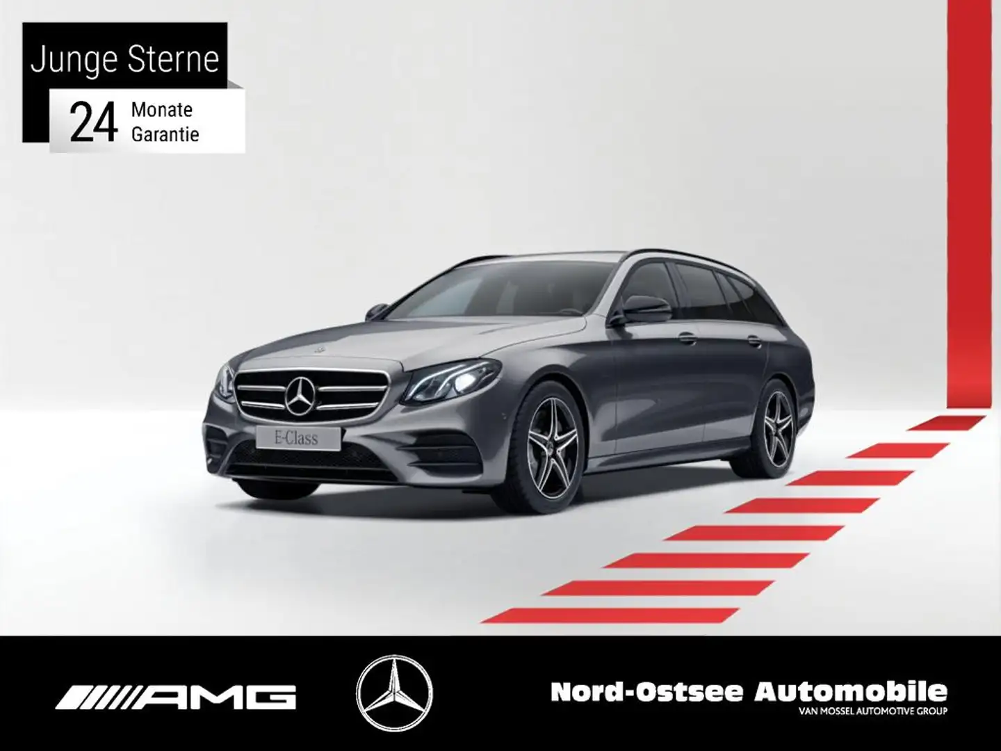 Mercedes-Benz E 300 de T AMG COMAND KAMERA NIGHT LED KLIMA SHZ Gri - 1
